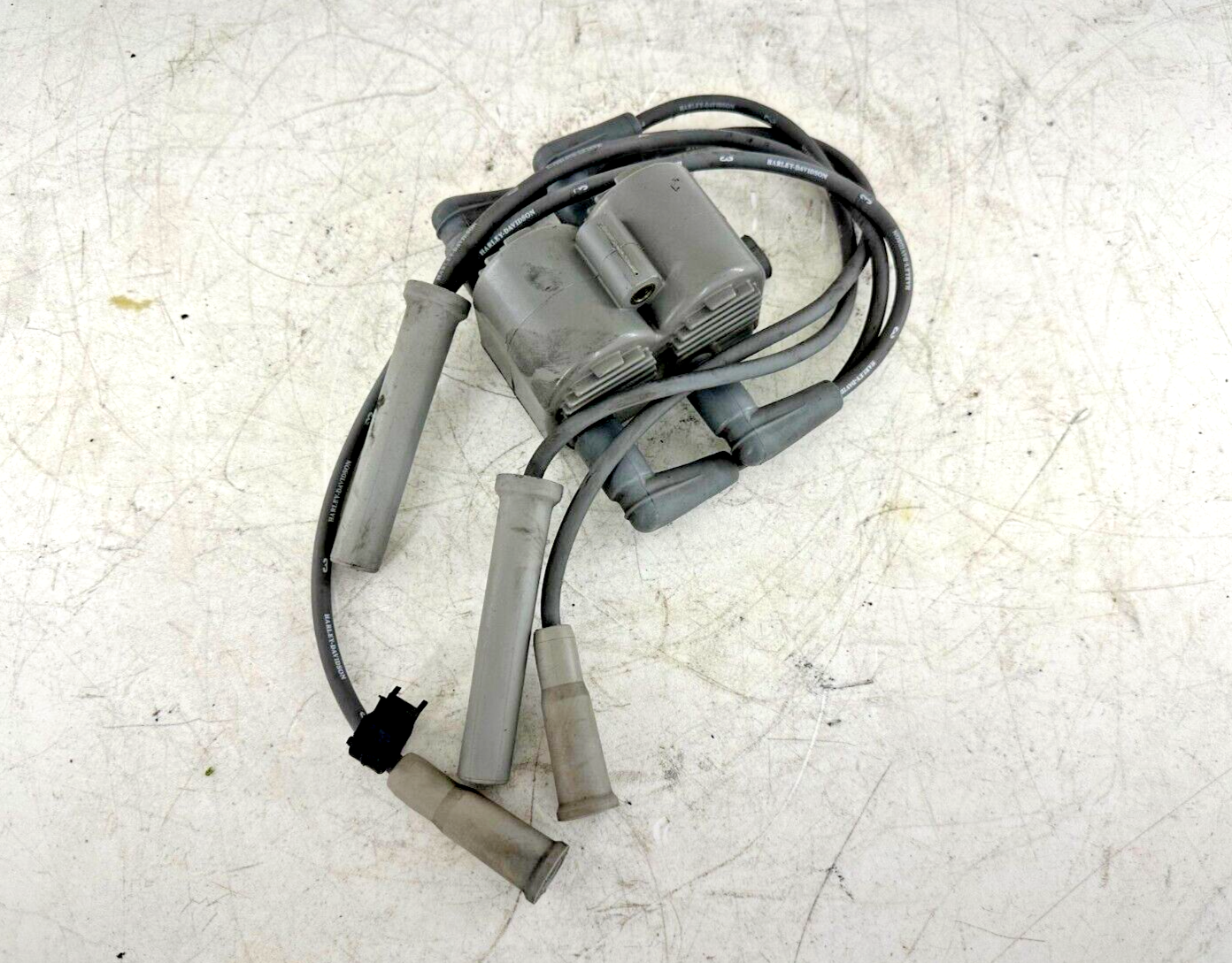 2001 Harley Davidson Sportster Dual Plug Head Ignition Coil & Spark Plug Wires