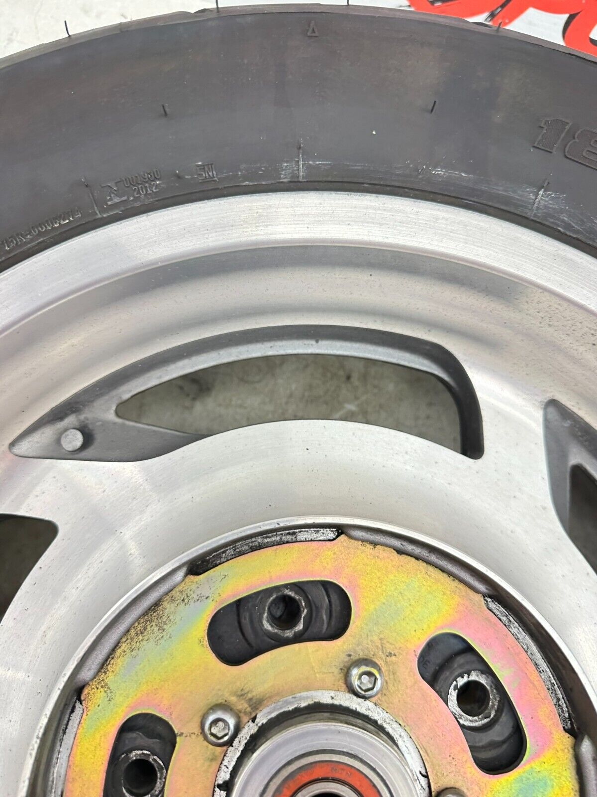 1999 HONDA VALKYRIE INTERSTATE Rear Wheel Rim Tire