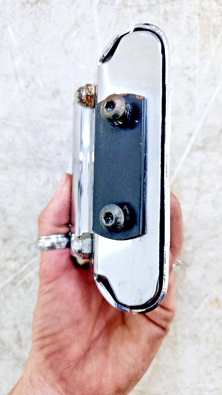 1995 HARLEY DYNA CONVERTIBLE Windshield Fork Clamp Bracket
