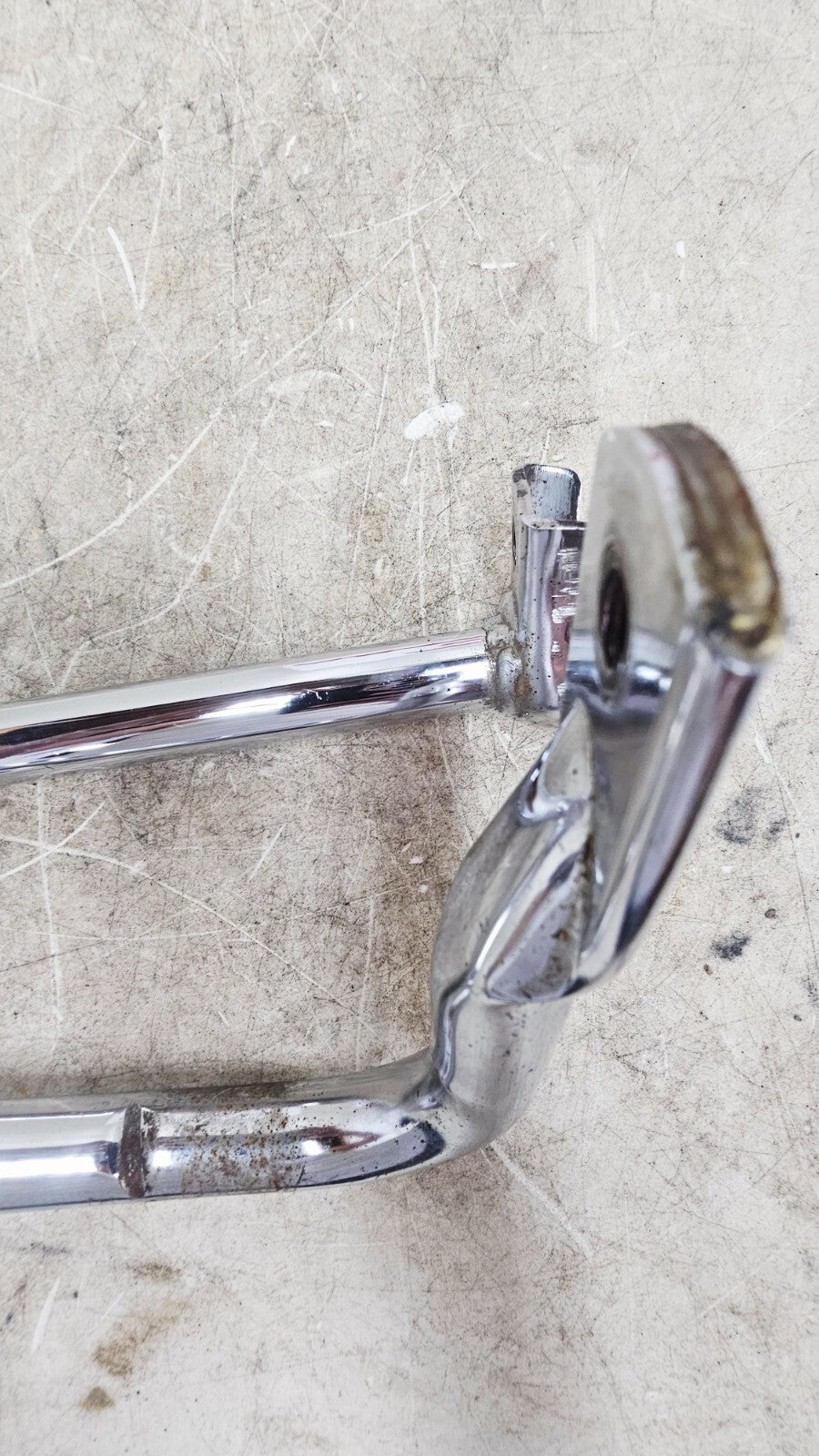 1995 HONDA GOLDWING GL1500 Saddlebag Guard Guide Mounting Bracket Chrome