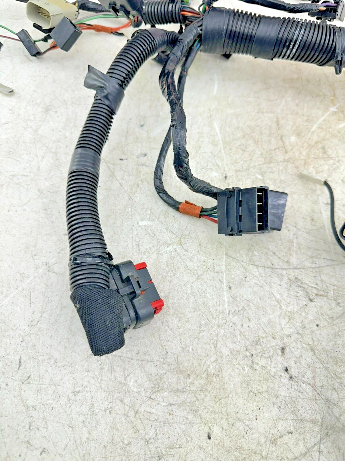 2007 Harley Electra Glide CVO Fairing Batwing Wire Wiring Interconnect Harness