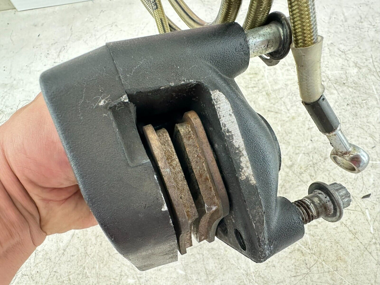 1999 HARLEY DYNA Front Left Brake Caliper Sportster Softail