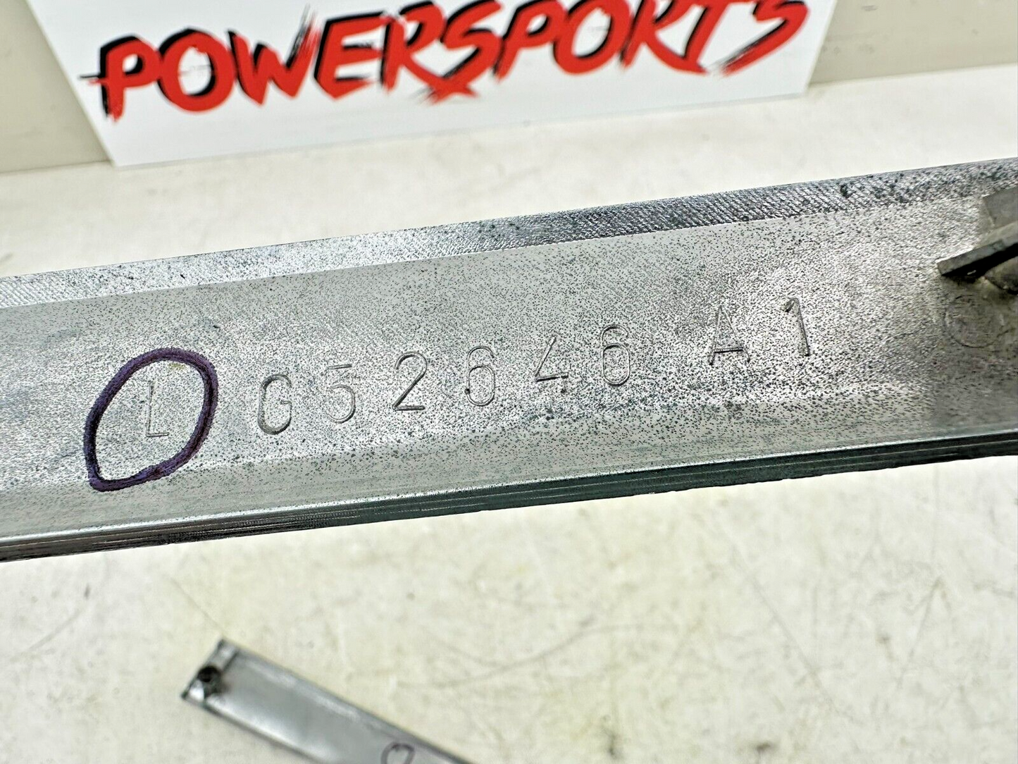 04 Honda Goldwing GL1800 Right & Left Saddlebag Door Trim Chrome Set OEM Genuine