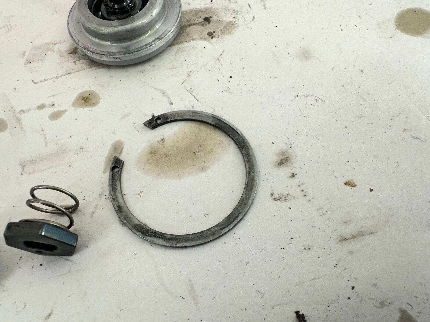 2003 Harley Davidson Sportster OEM HD Clutch Release Adjuster Screw+Plate + Ramp