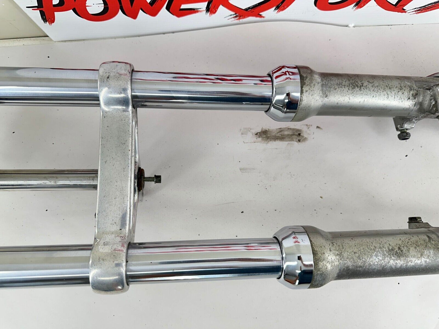 2003 Harley Davidson Sportster Forks Triple Clamp Narrow Glide Front End w/ Axle
