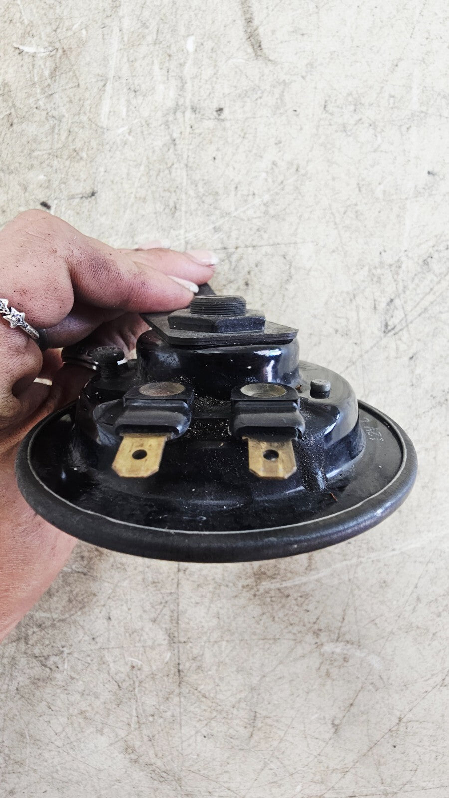 1995 HONDA GOLDWING GL1500 Black Dual Horns w/ Brackets