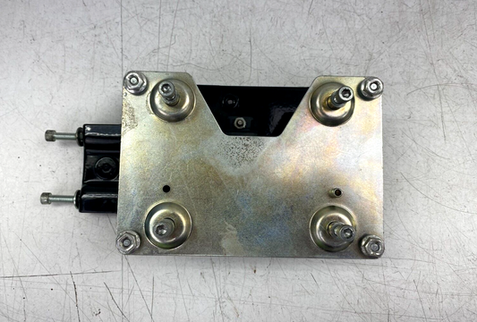 1998 HARLEY DAVIDSON DYNA ECM ECU TSM Chrome Left Side Cover Mounting Bracket