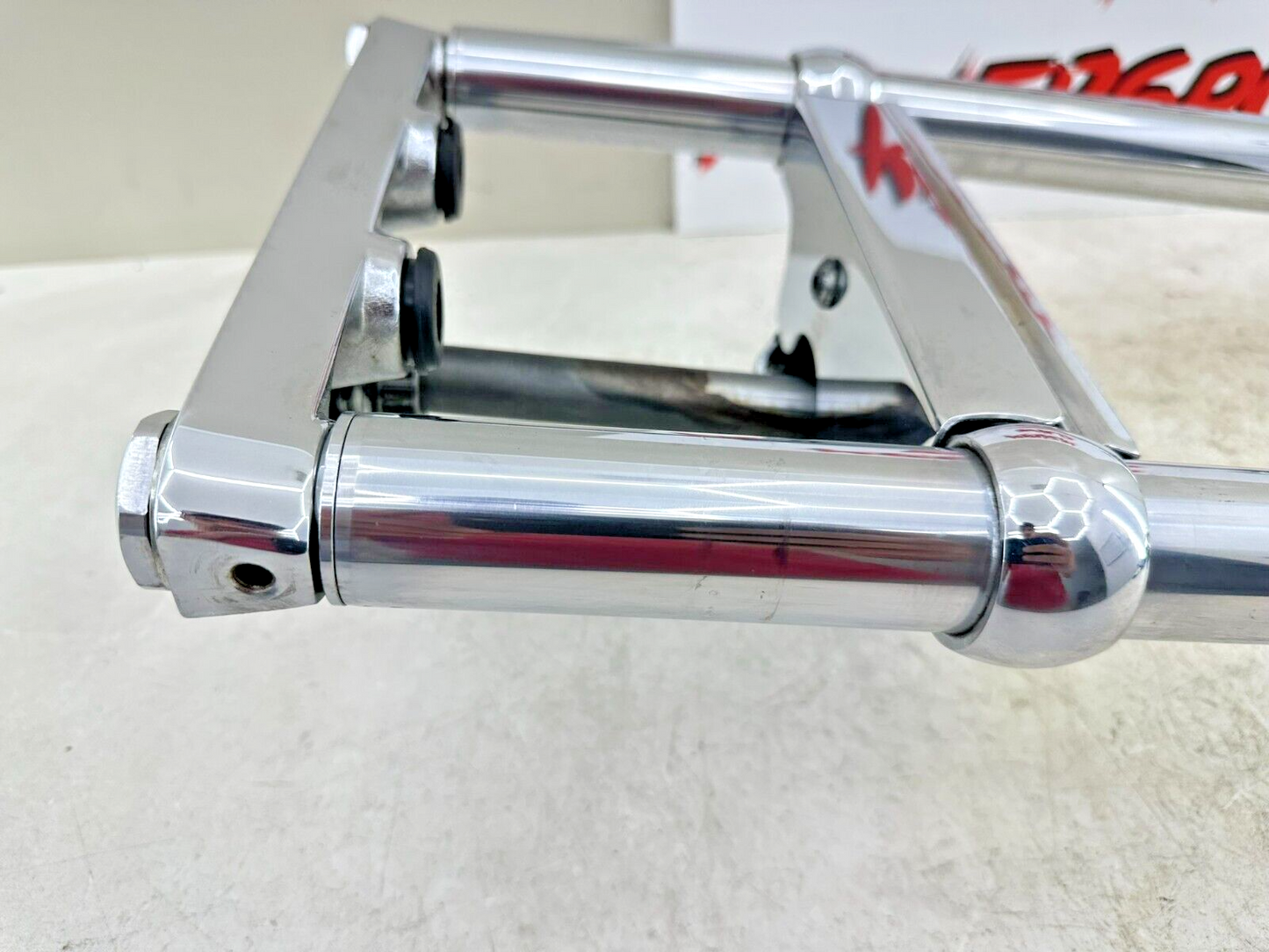1999 HARLEY SOFTAIL Chrome Wide Glide Forks Triple Tree Clamp