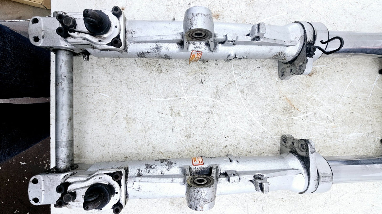 1993 HONDA GOLDWING GL1500 Front end Forks Suspension Triple Tree Clamp Tubes