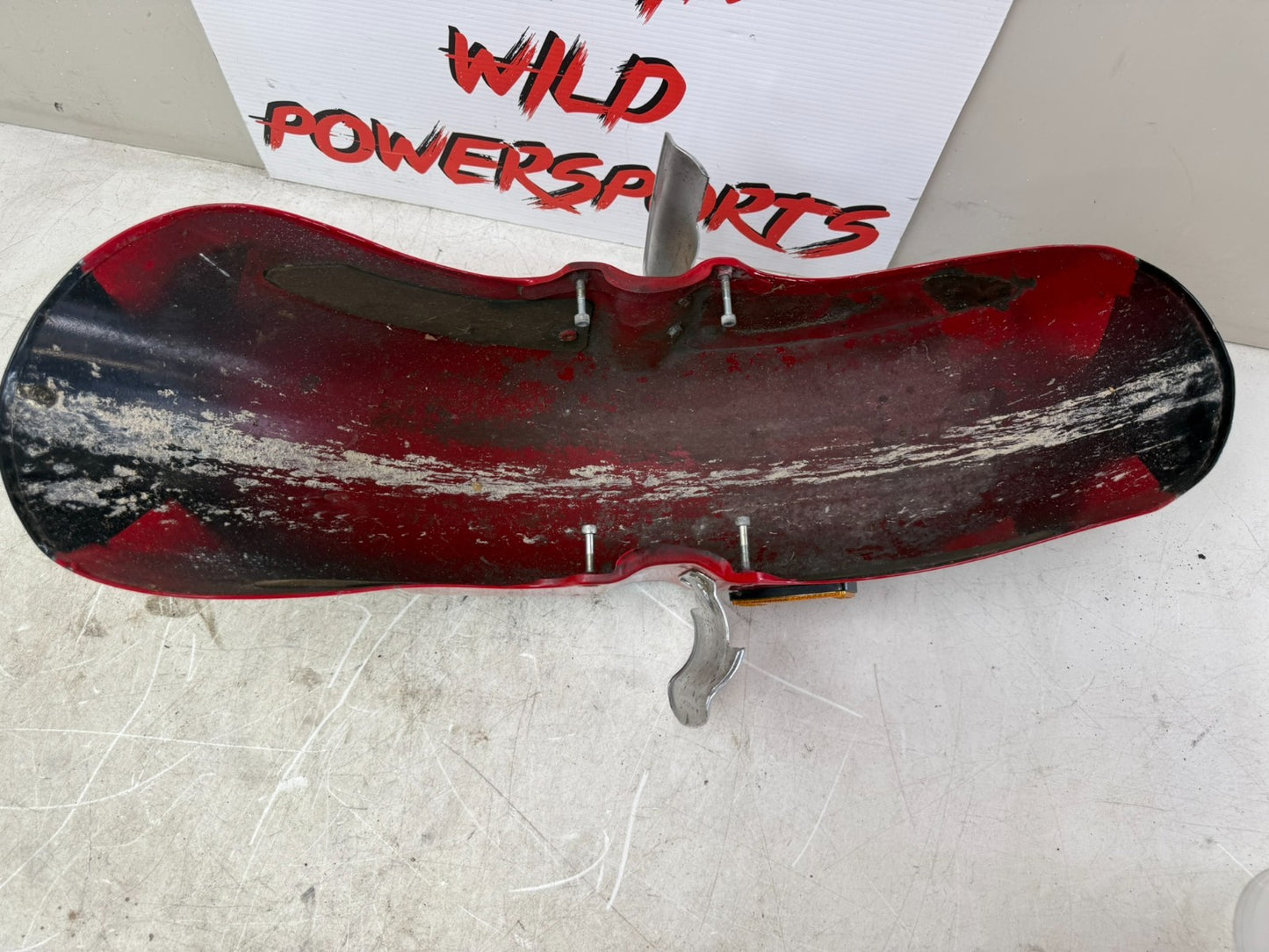2001 HONDA VALKYRIE INTERSTATE OEM Front Fender With Chrome Trim Tip