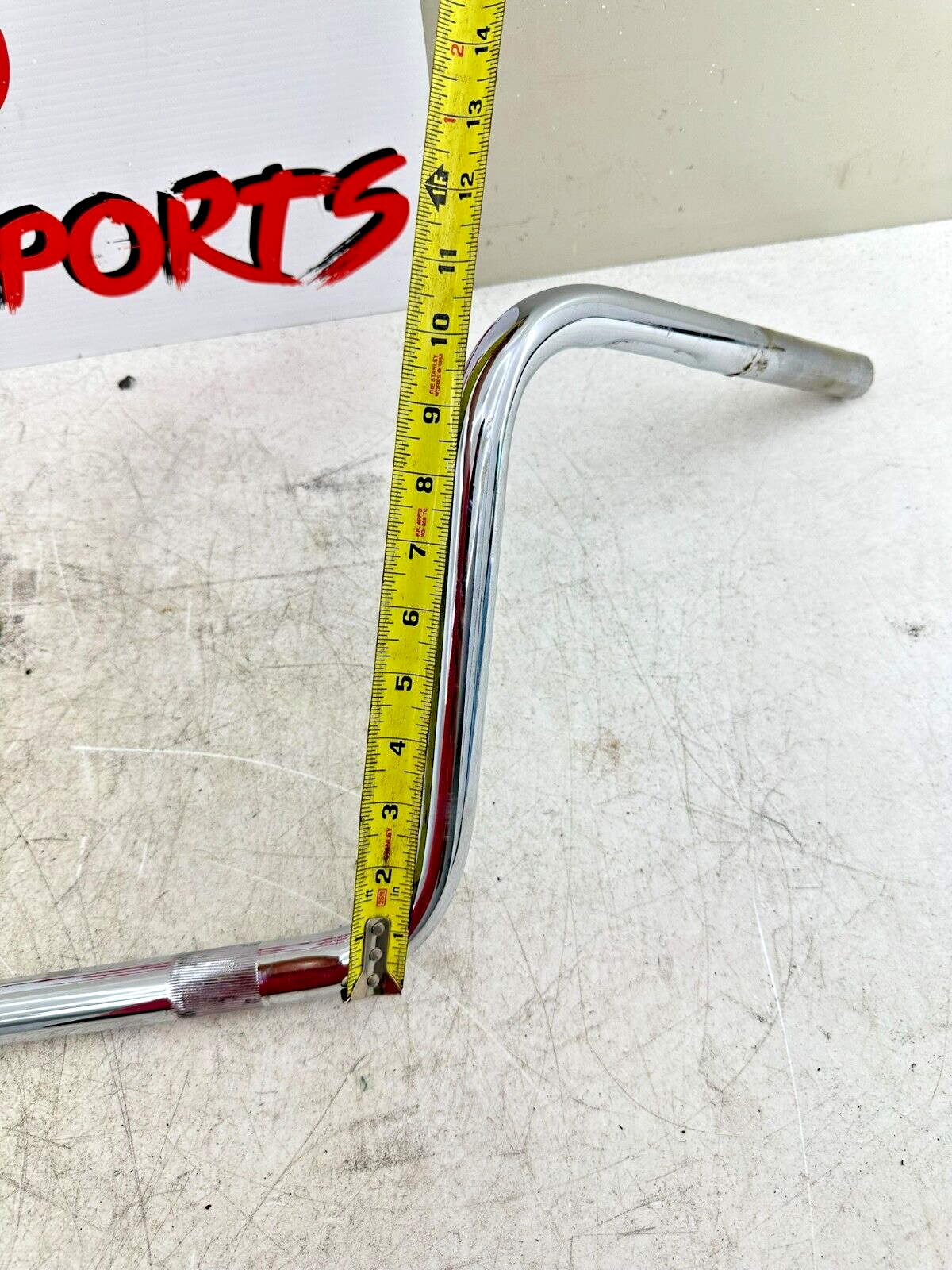 2001 HARLEY SOFTAIL Heritage Springer Handlebars 1" 10" Tall PPE Hangers