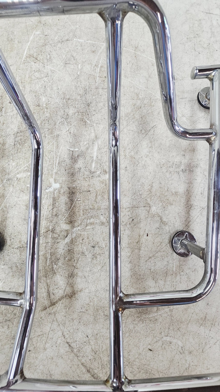 1995 HONDA GOLDWING GL1500 Chrome Trunk Top Case Luggage Rack Mount