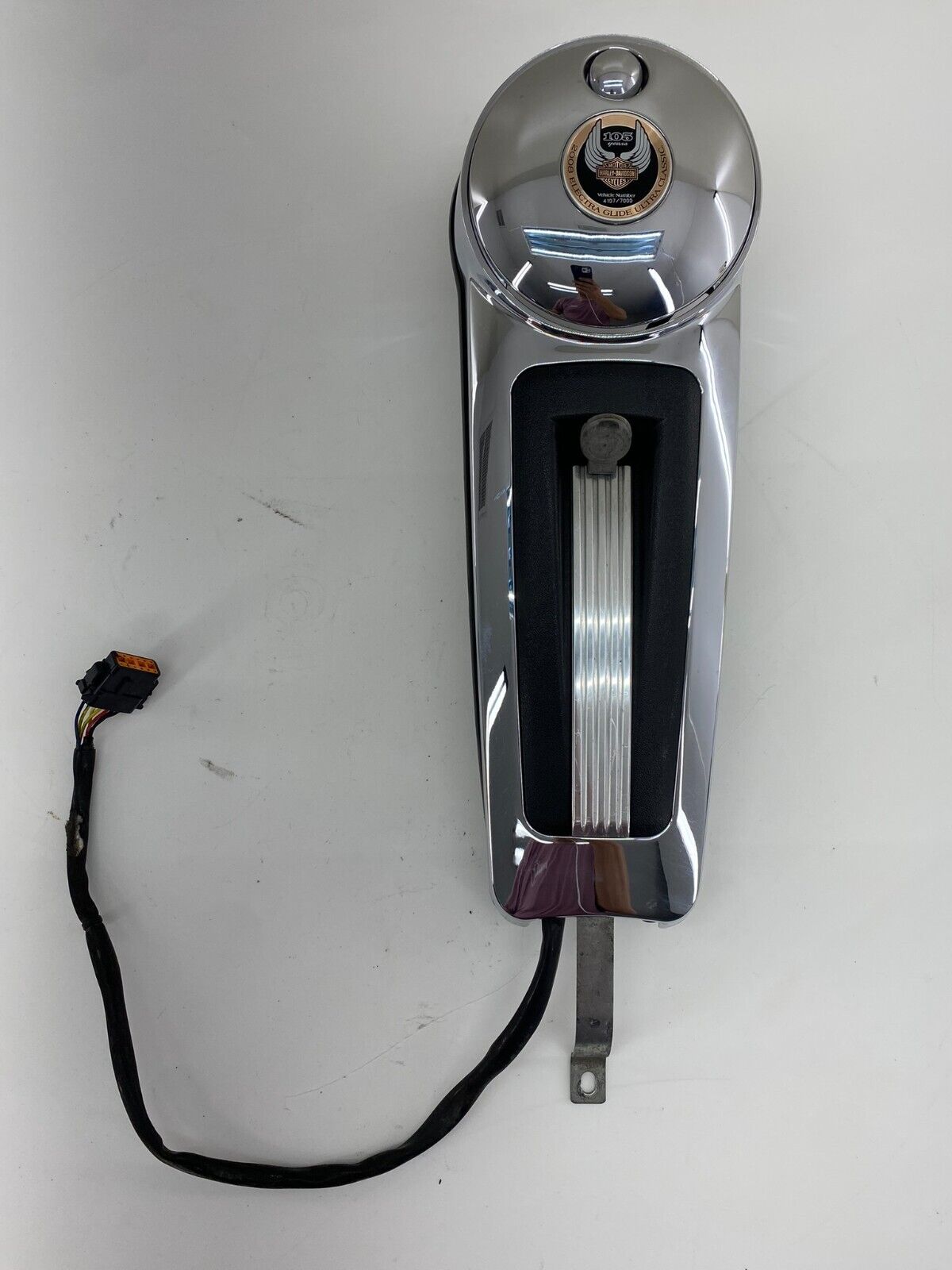 2008 Harley Davidson Electra Glide ANNIVERSARY LOGO GAS TANK DASH GAS CAP LID