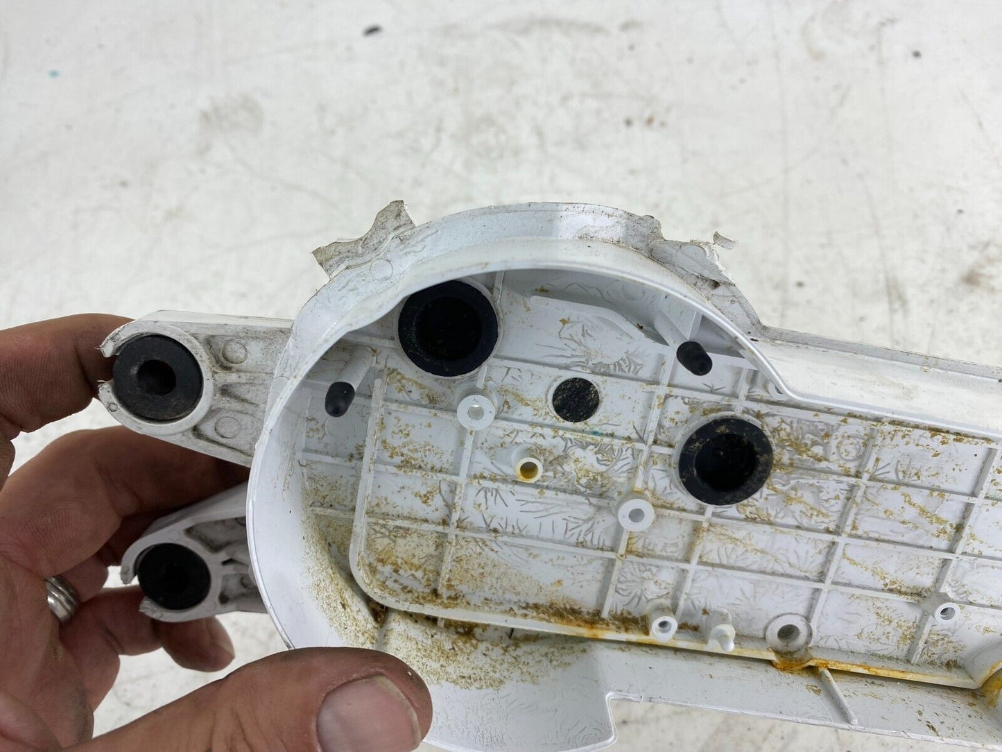 1999 HONDA VALKYRIE INTERSTATE White Gauge Cluster Housing Mounting Bracket