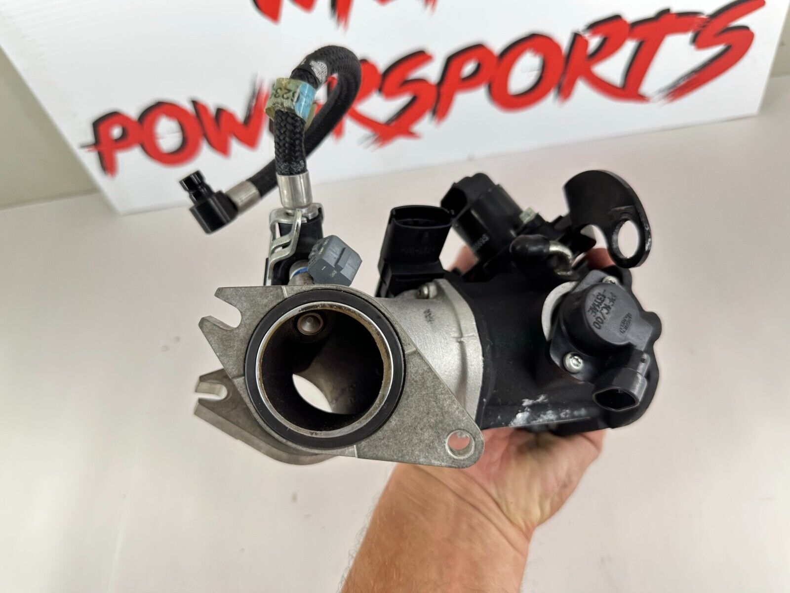 2012 HARLEY SPORTSTER CUSTOM THROTTLE BODY INTAKE MANIFOLD INJECTORS 4K MILES