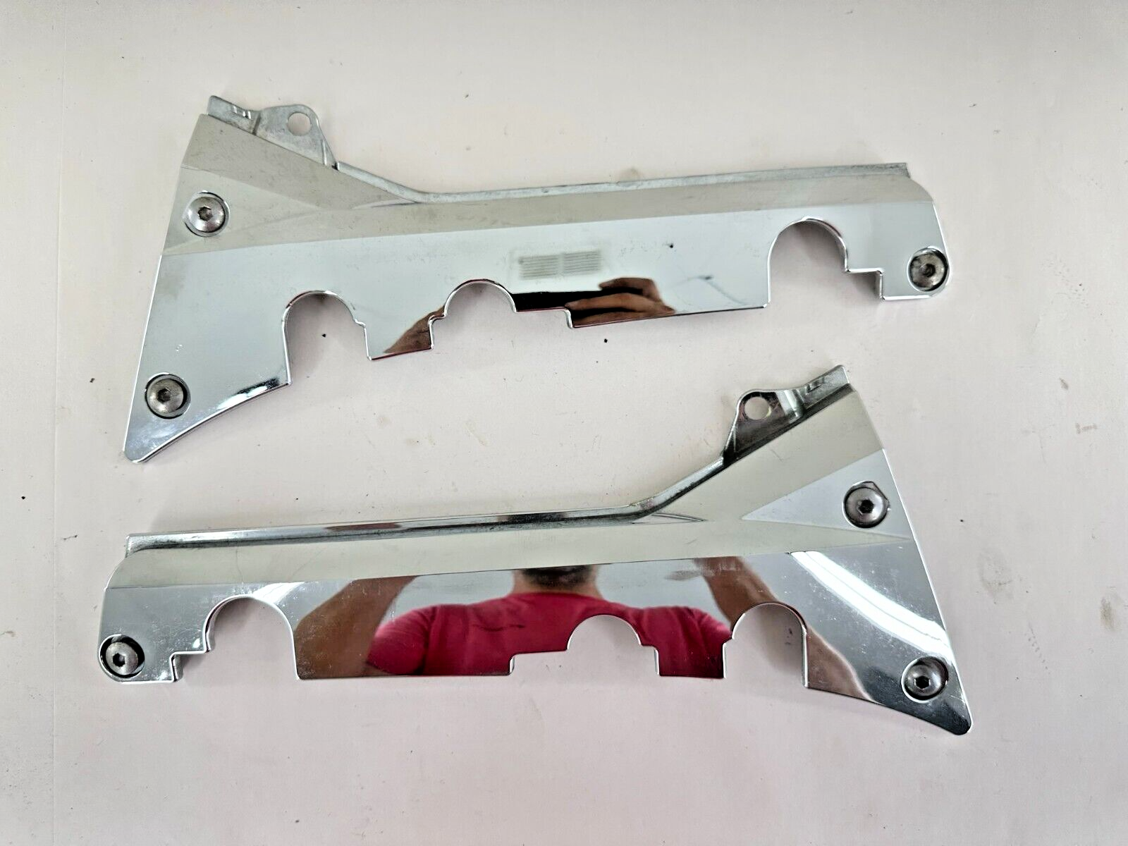 2001-2010 Honda Goldwing GL1800 1800 Chrome Right Left Frame Cover Fairing