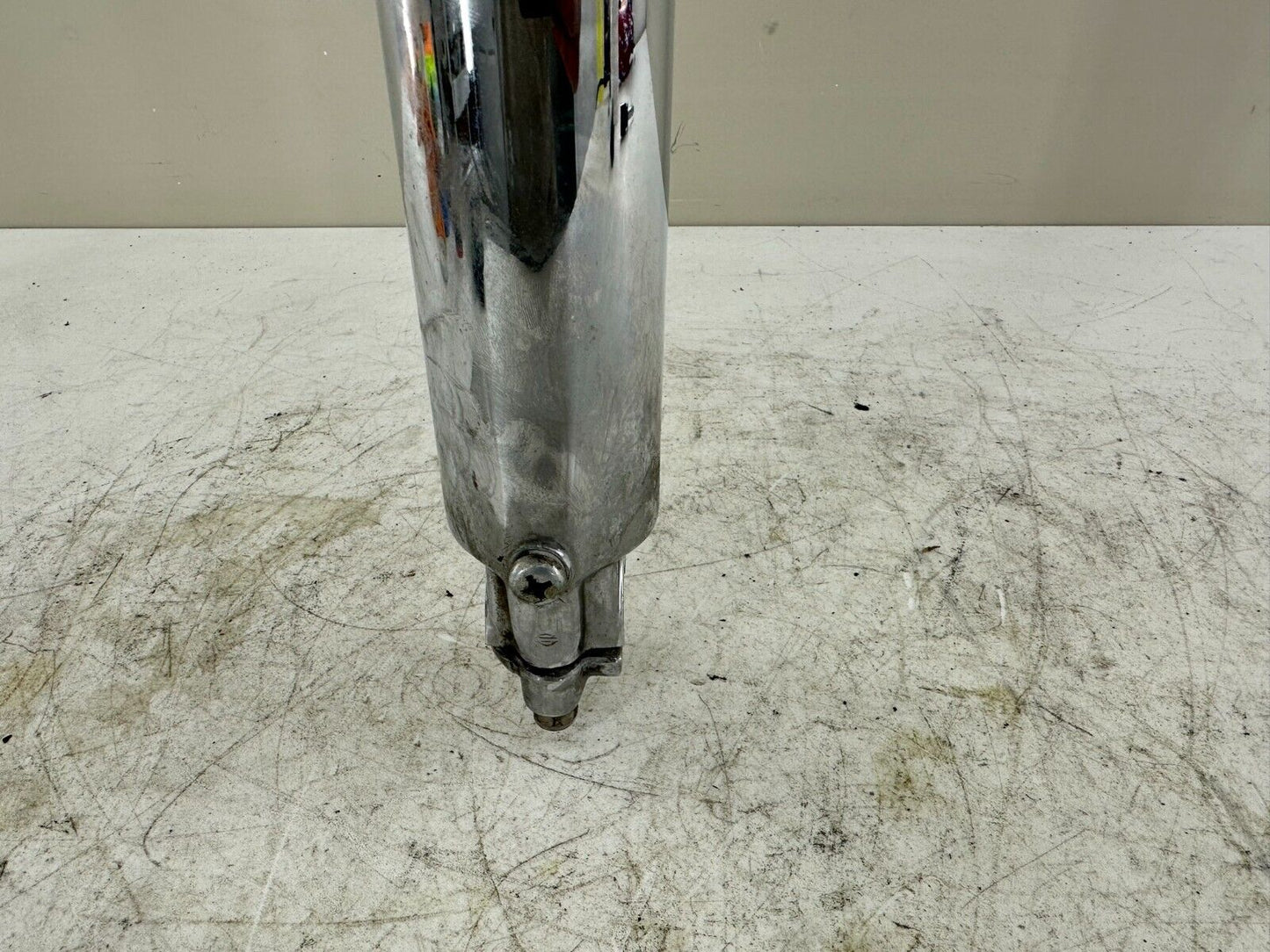 1999 HARLEY DAVIDSON SOFTAIL Front Fork Tube Chrome Lower ^Bent^ DAMAGED