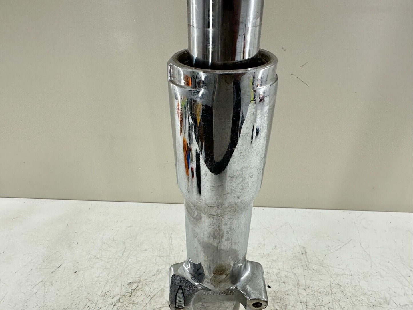 1999 HARLEY DAVIDSON SOFTAIL Front Fork Tube Chrome Lower ^Bent^ DAMAGED