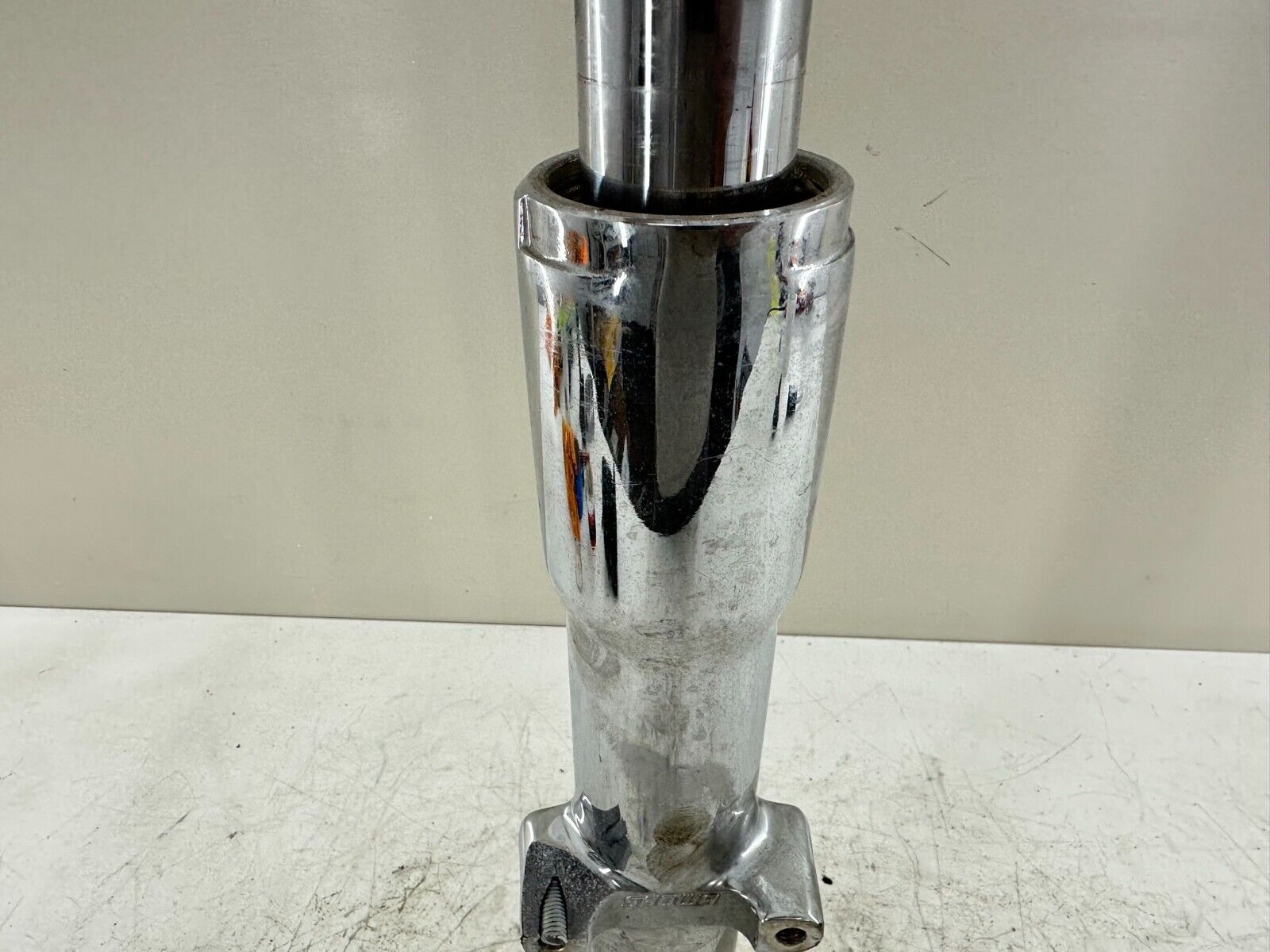 1999 HARLEY DAVIDSON SOFTAIL Front Fork Tube Chrome Lower ^Bent^ DAMAGED