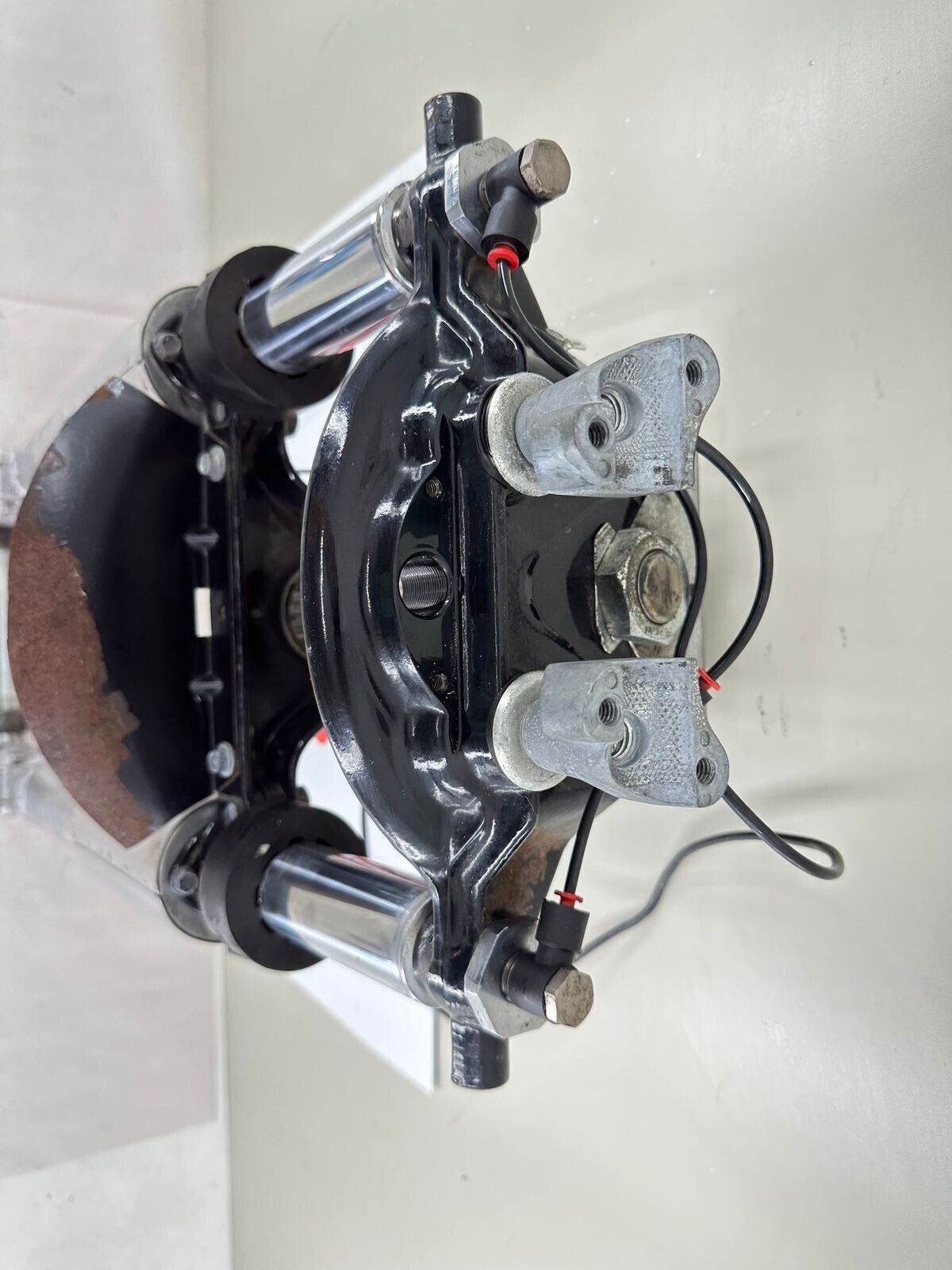 2000 HARLEY FLH ELECTRA GLIDE Air Ride Forks Triple Clamps