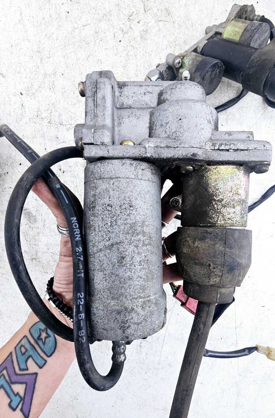 1993 HONDA GOLDWING GL1500 Rear Shocks Suspension Air Ride