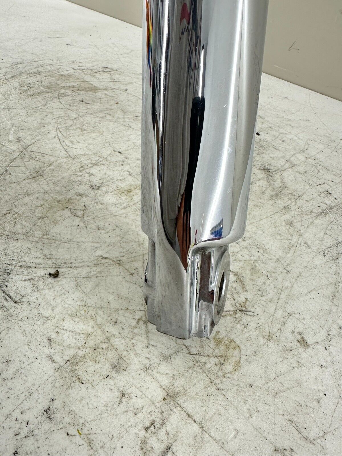 1999 HARLEY DAVIDSON SOFTAIL Front Fork Tube Left Side Chrome Lower 86-05
