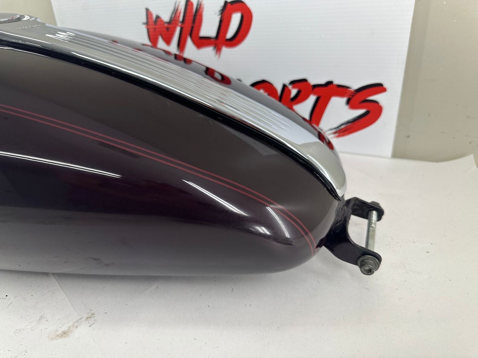 2007 HARLEY SPORTSTER CUSTOM Purple Gas Fuel Tank OEM EFI
