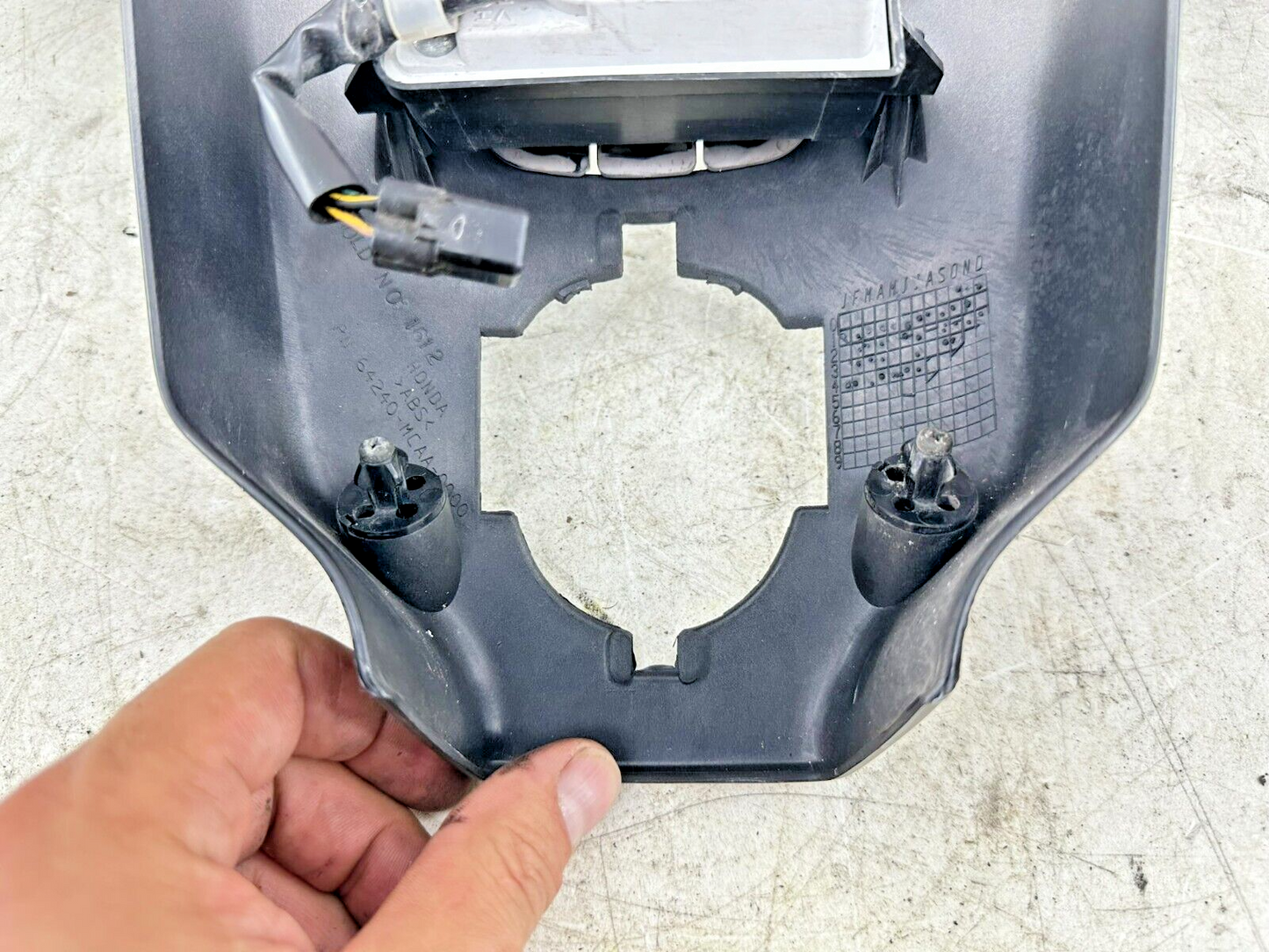 2004 Honda Goldwing GL1800 Gauge Cluster Cover Fairing Cowl Panel Speedo