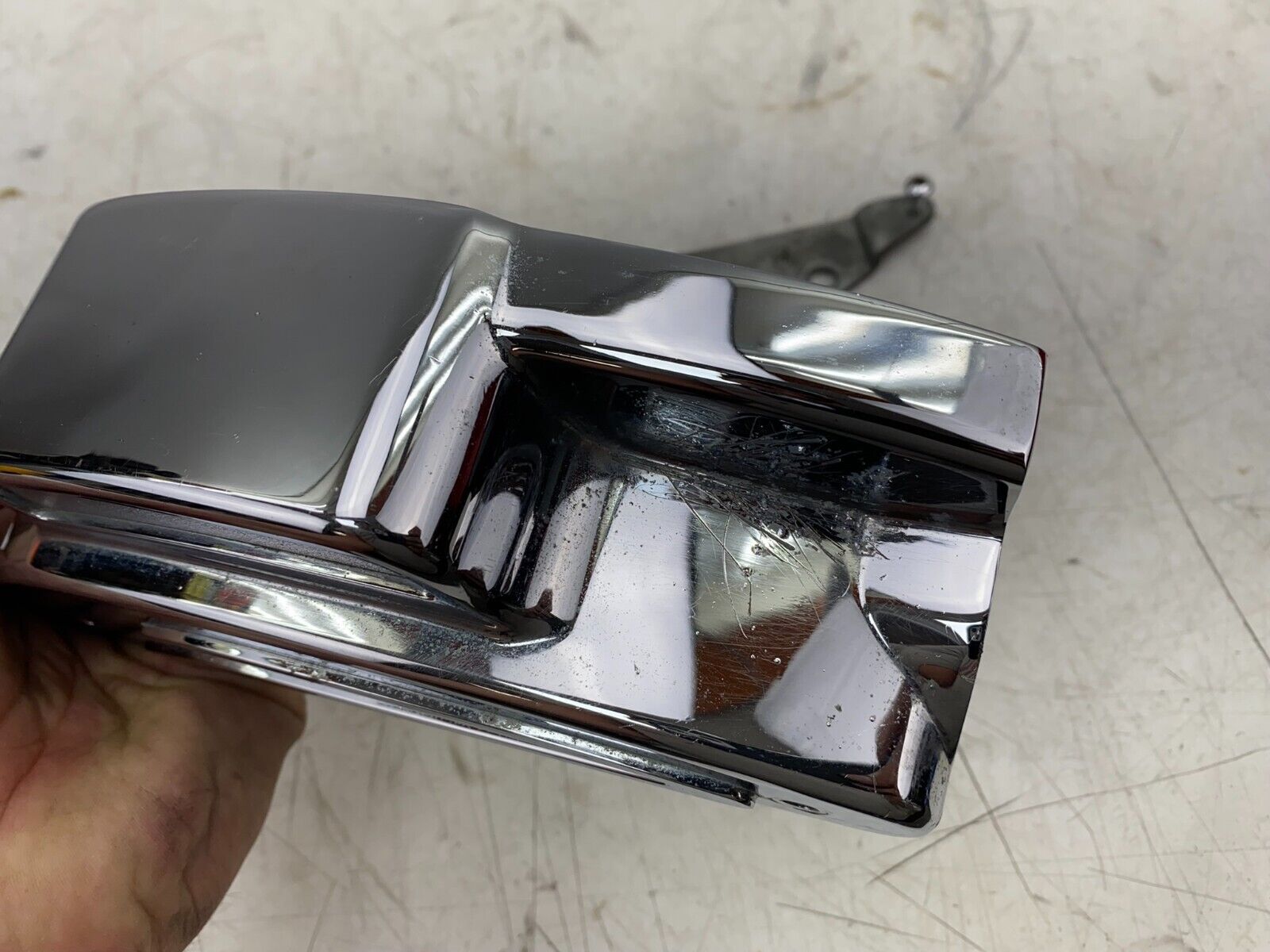 2001 Harley Davidson Sportster Chrome Rear Brake Master Cylinder Cover