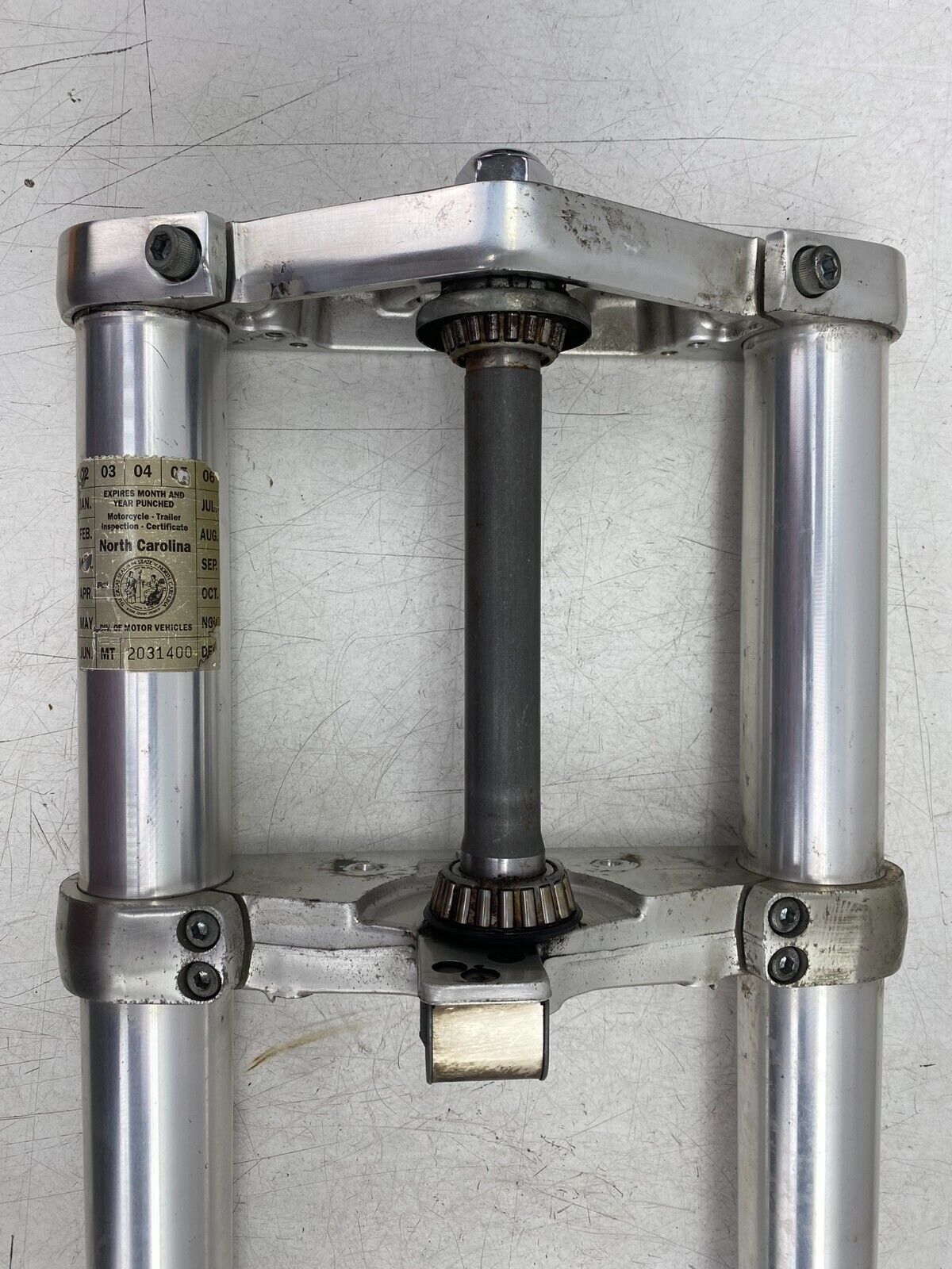 1999 HONDA VALKYRIE INTERSTATE Forks Triple Clamps OEM Straight Nice Shape