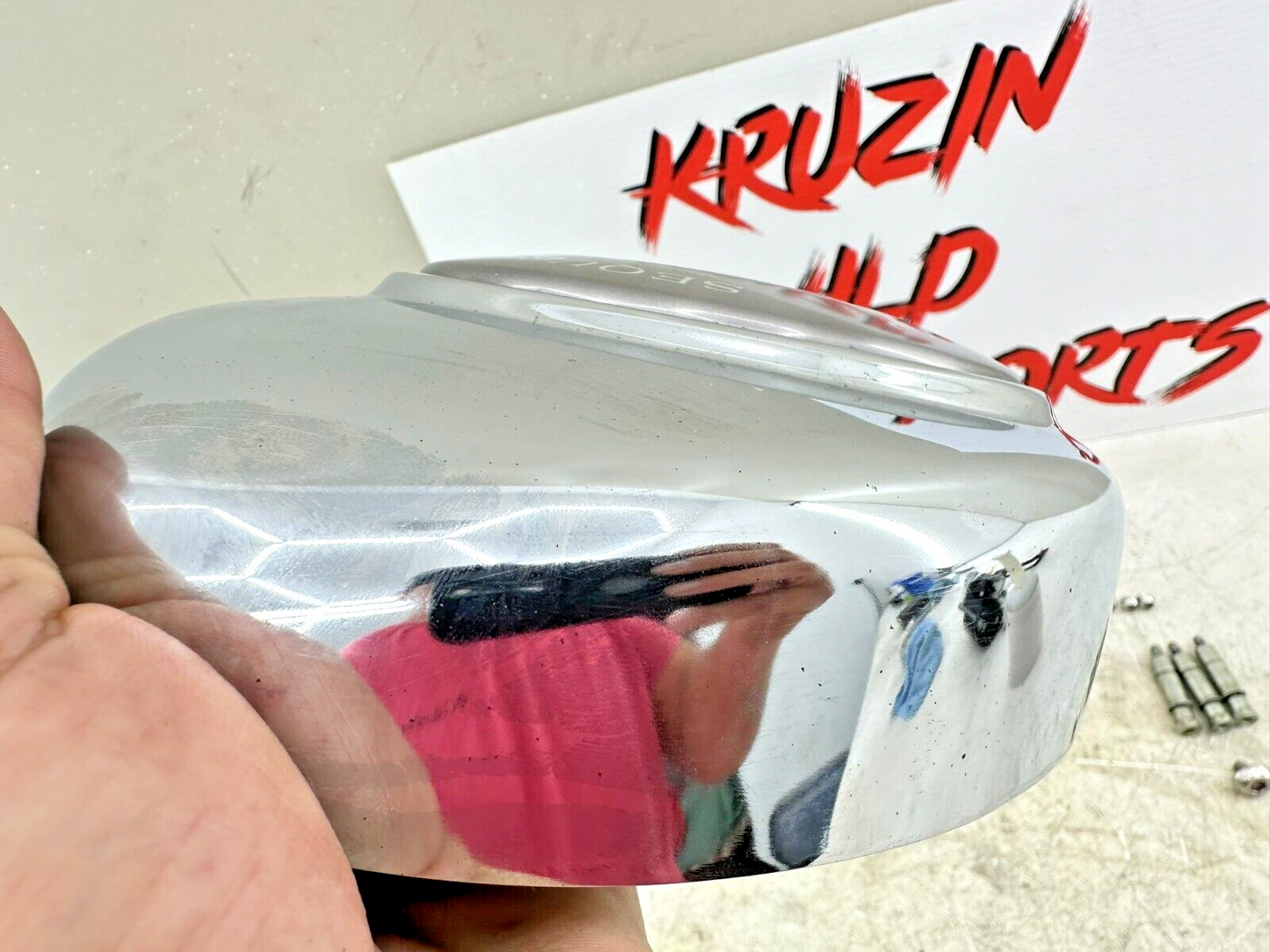 2002 HARLEY SOFTAIL OEM HD Intake Housing Backing Plate Air Filter