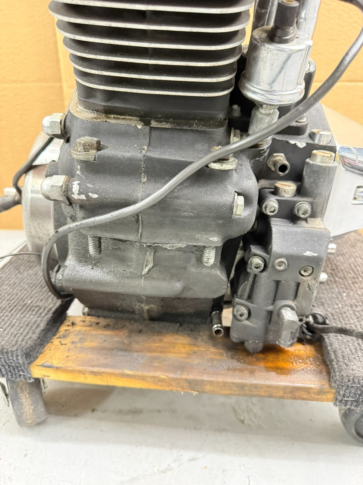 1995 HARLEY FLH ELECTRA GLIDE 1340 EVO Evolution Engine Motor 42k EFI SEE VIDEO
