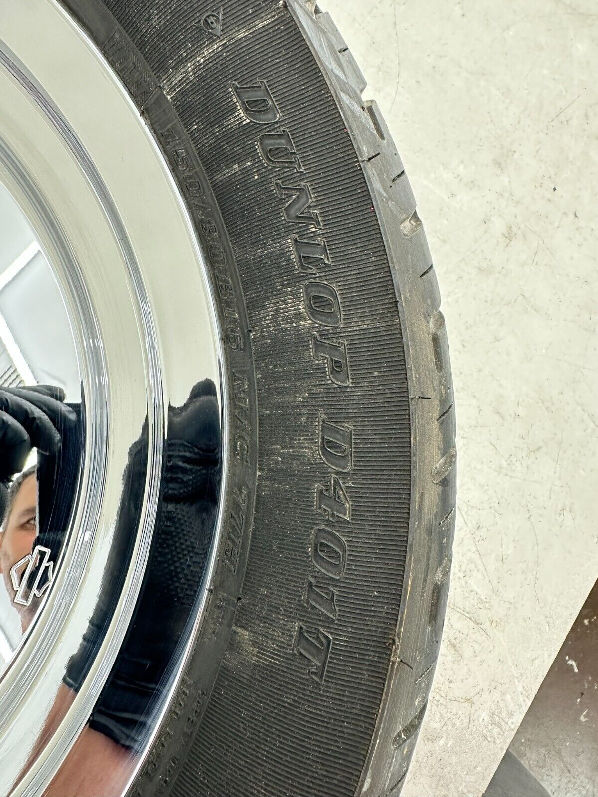 2002 HARLEY DYNA LOW RIDER Solid Chrome Rear Wheel Rim Tire FITS 2000 Up HD