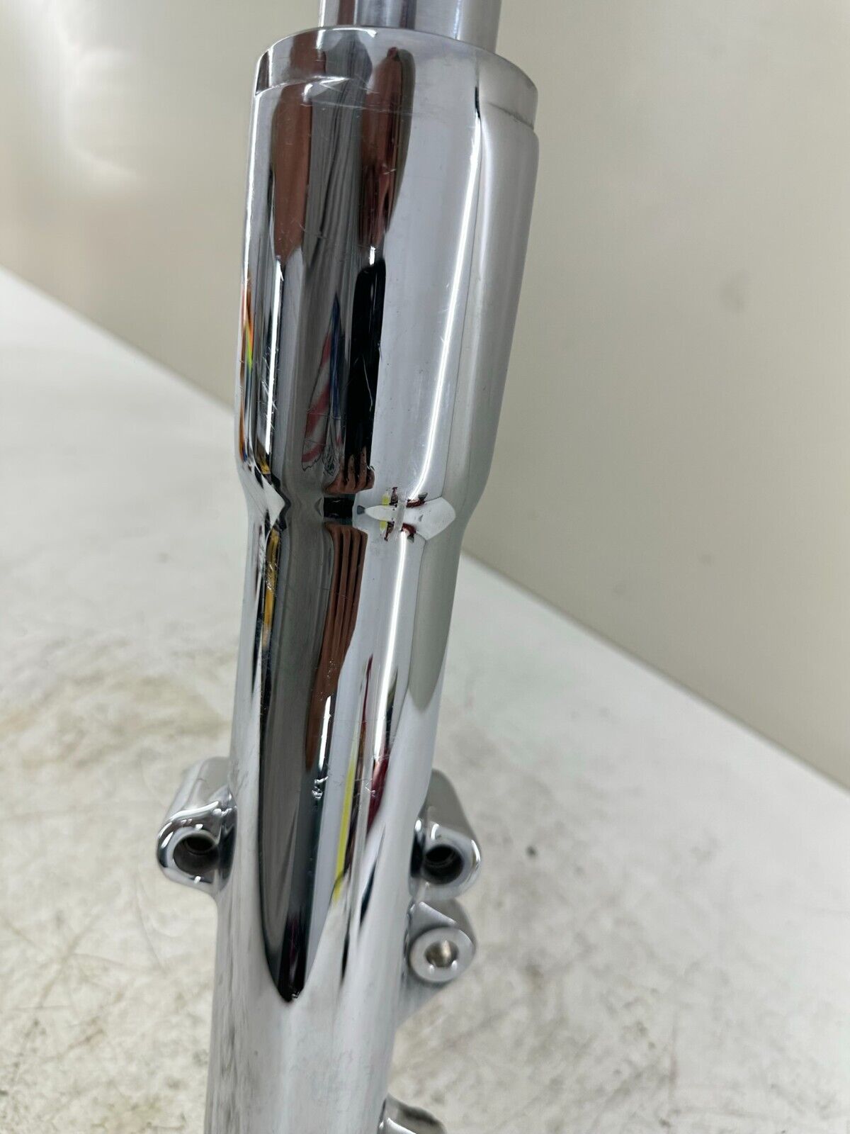 1999 HARLEY DAVIDSON SOFTAIL Front Fork Tube Left Side Chrome Lower 86-05
