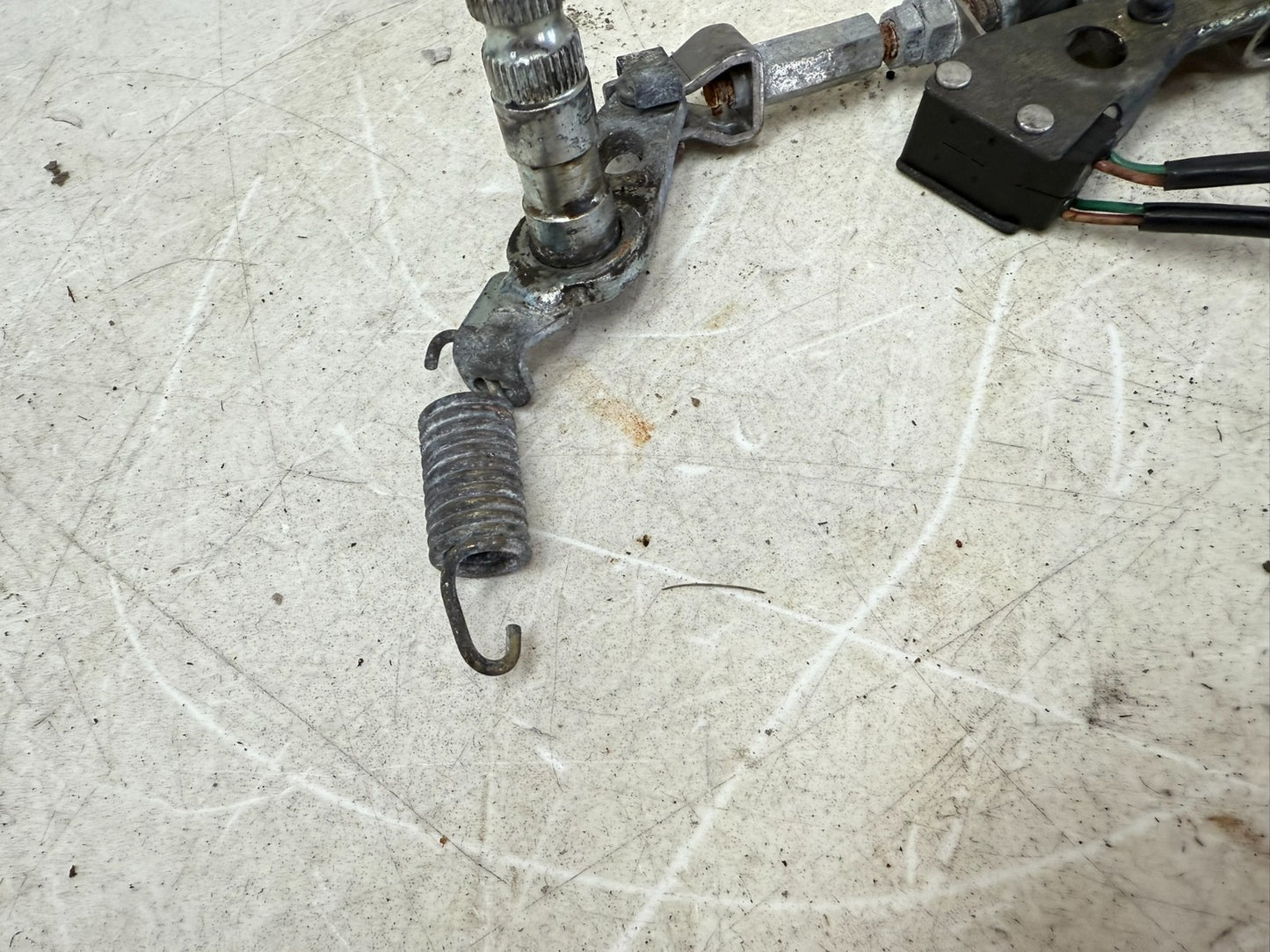 2002 Honda Goldwing GL1800 Rear Brake Master Cylinder & Reservoir Tank