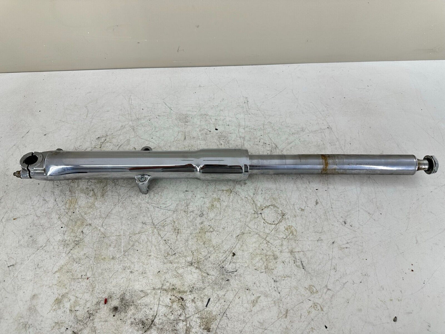 1999 HARLEY DAVIDSON SOFTAIL Front Fork Tube Chrome Lower ^Bent^ DAMAGED