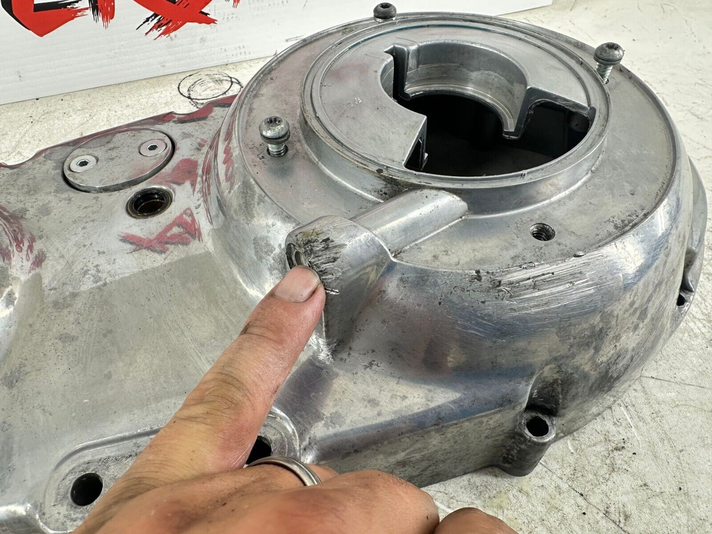2003 Harley Davidson Sportster Primary Clutch Cover Case Housing