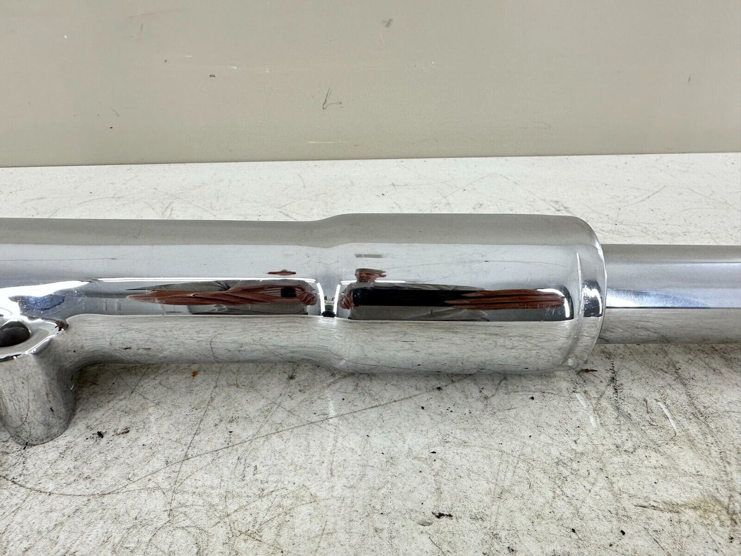 1999 HARLEY DAVIDSON SOFTAIL Front Fork Tube Left Side Chrome Lower 86-05