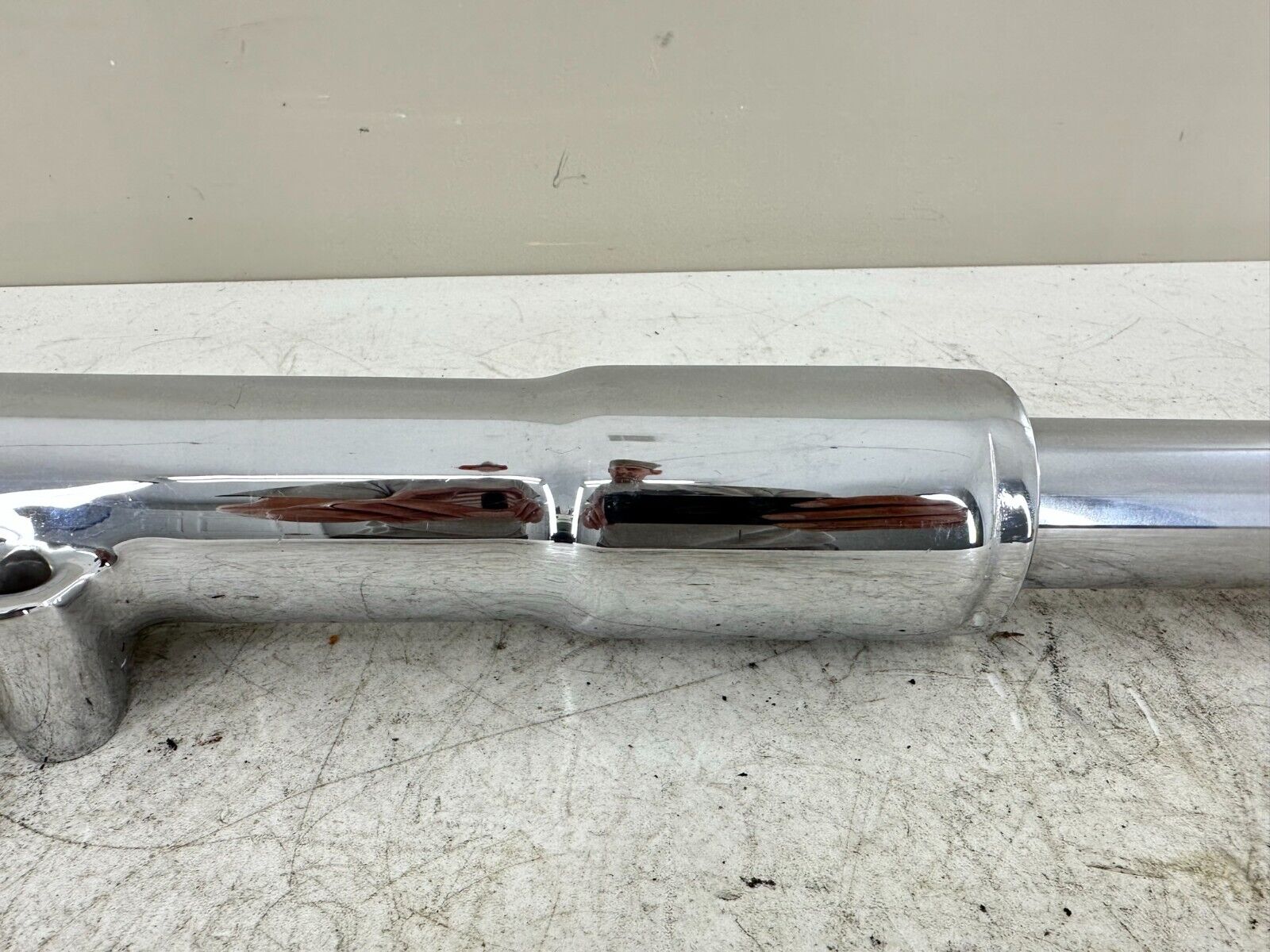 1999 HARLEY DAVIDSON SOFTAIL Front Fork Tube Left Side Chrome Lower 86-05
