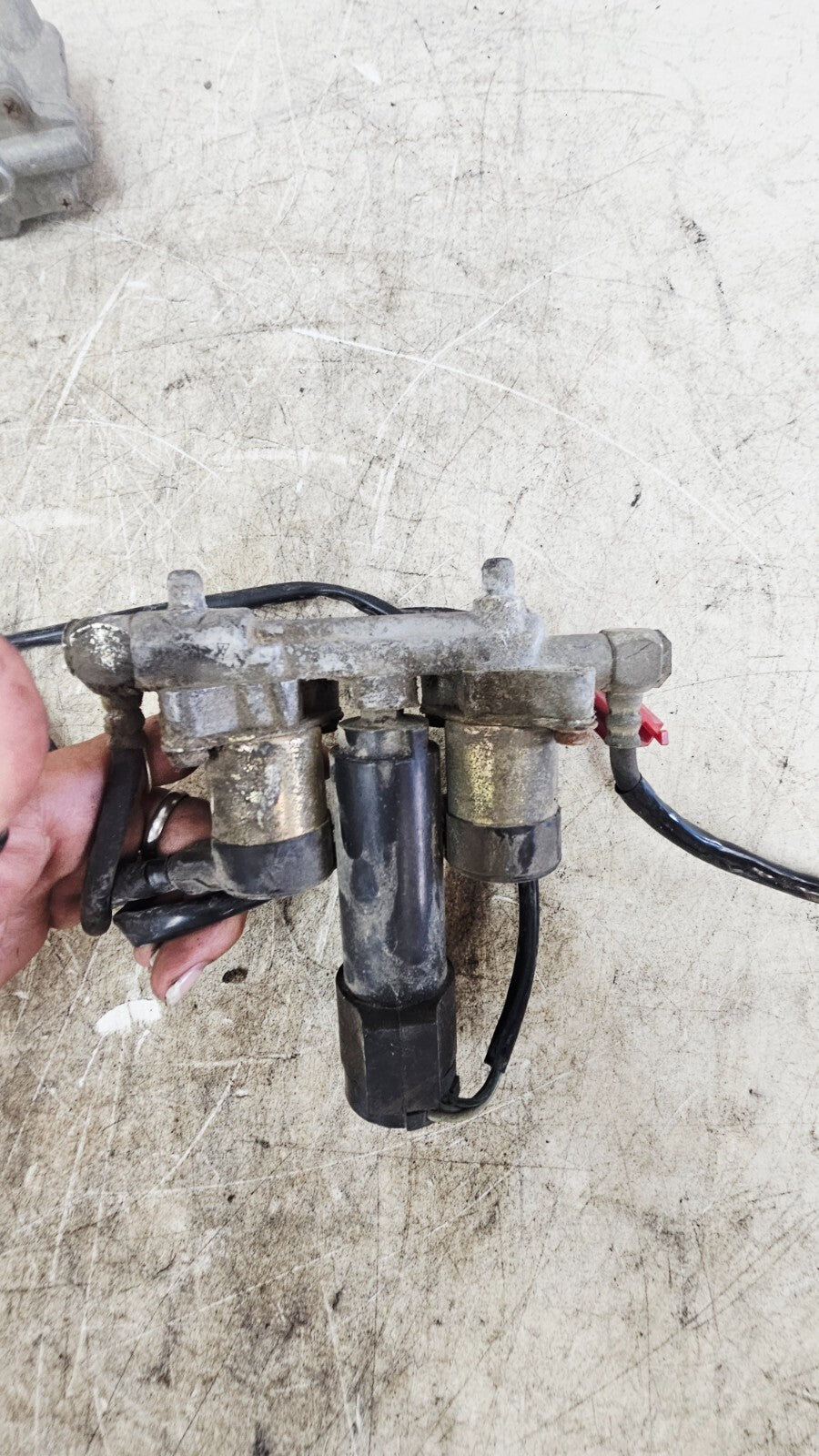 1995 HONDA GOLDWING GL1500 Rear Shock Absorber Back Suspension Air Valve
