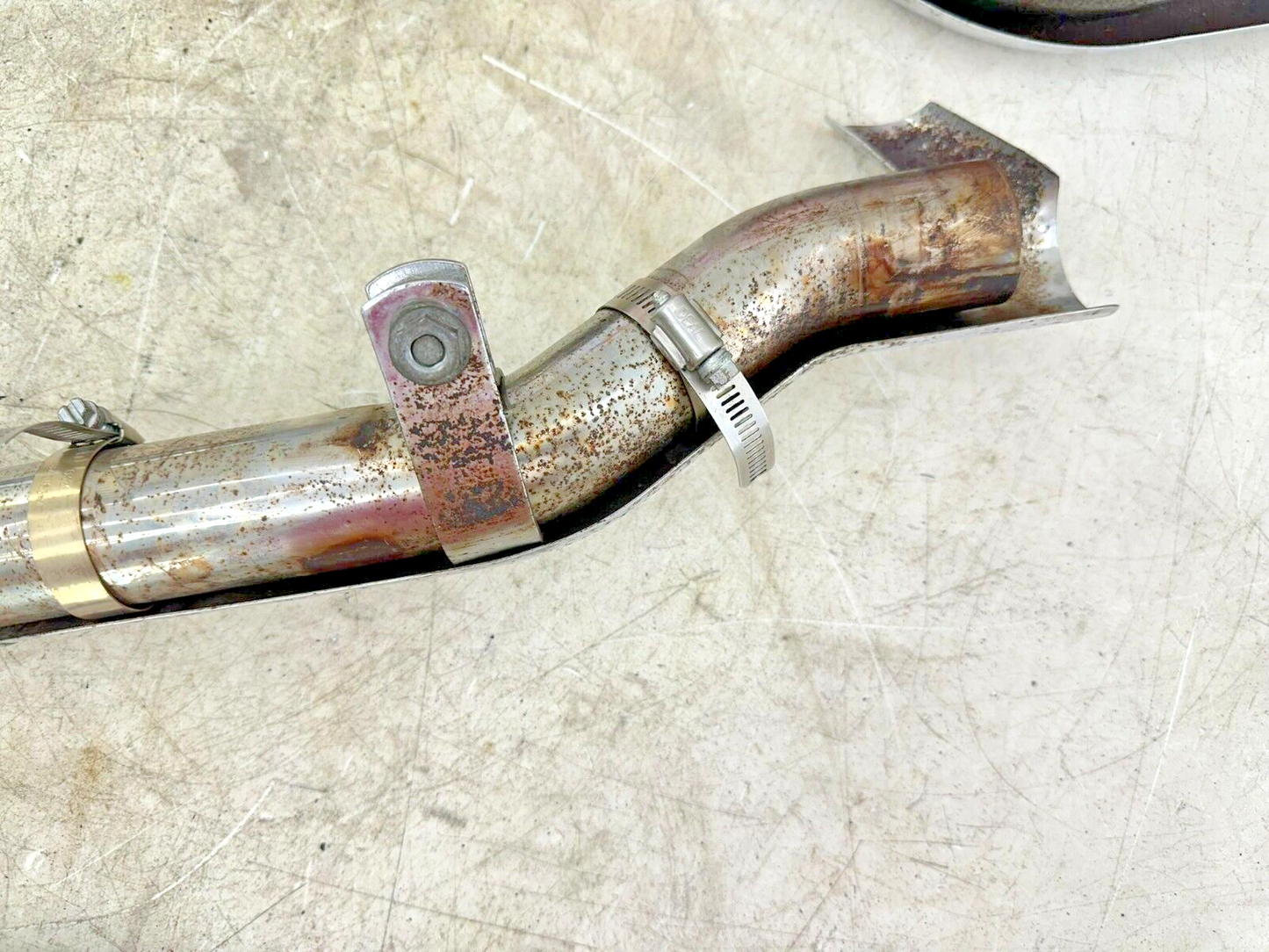 2002 HARLEY SOFTAIL Cobra Exhaust System Header + Muffler