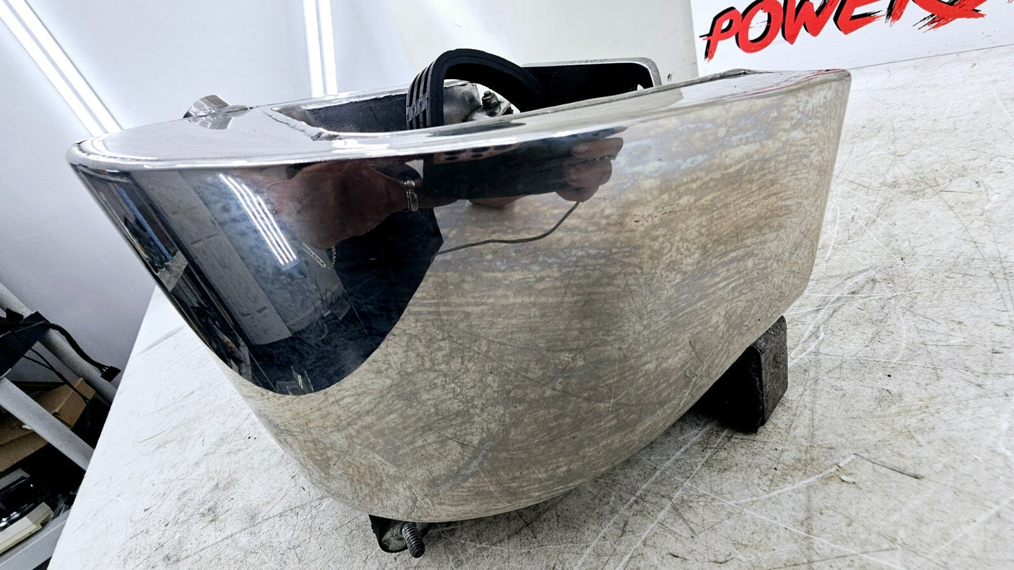 1988 HARLEY SOFTAIL Chrome Oil Tank Sac Sack Bag Battery Tray