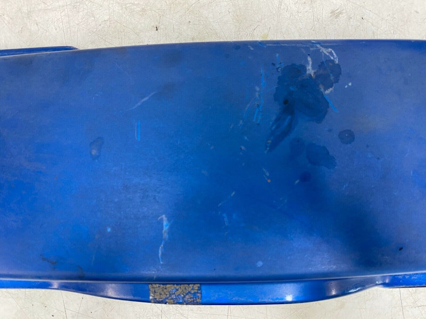 2002 HARLEY DAVIDSON FLH Road Glide CVO Left Saddle Bag Lid OEM HD Blue