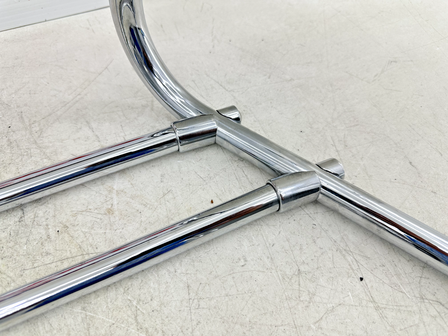 2003 HARLEY ELECTRA GLIDE classic Chrome Saddlebag Bumper Guard Muffler Brackets