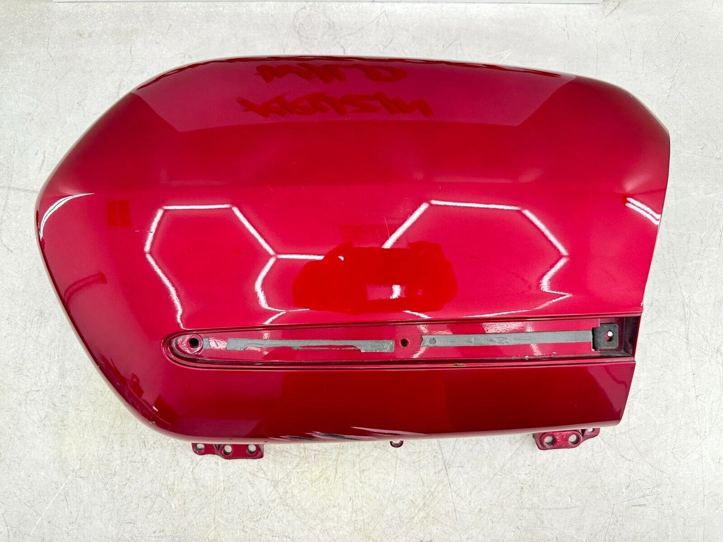 2004 Honda Goldwing GL1800 Red Left Outer Saddlebag Lid Cover Case