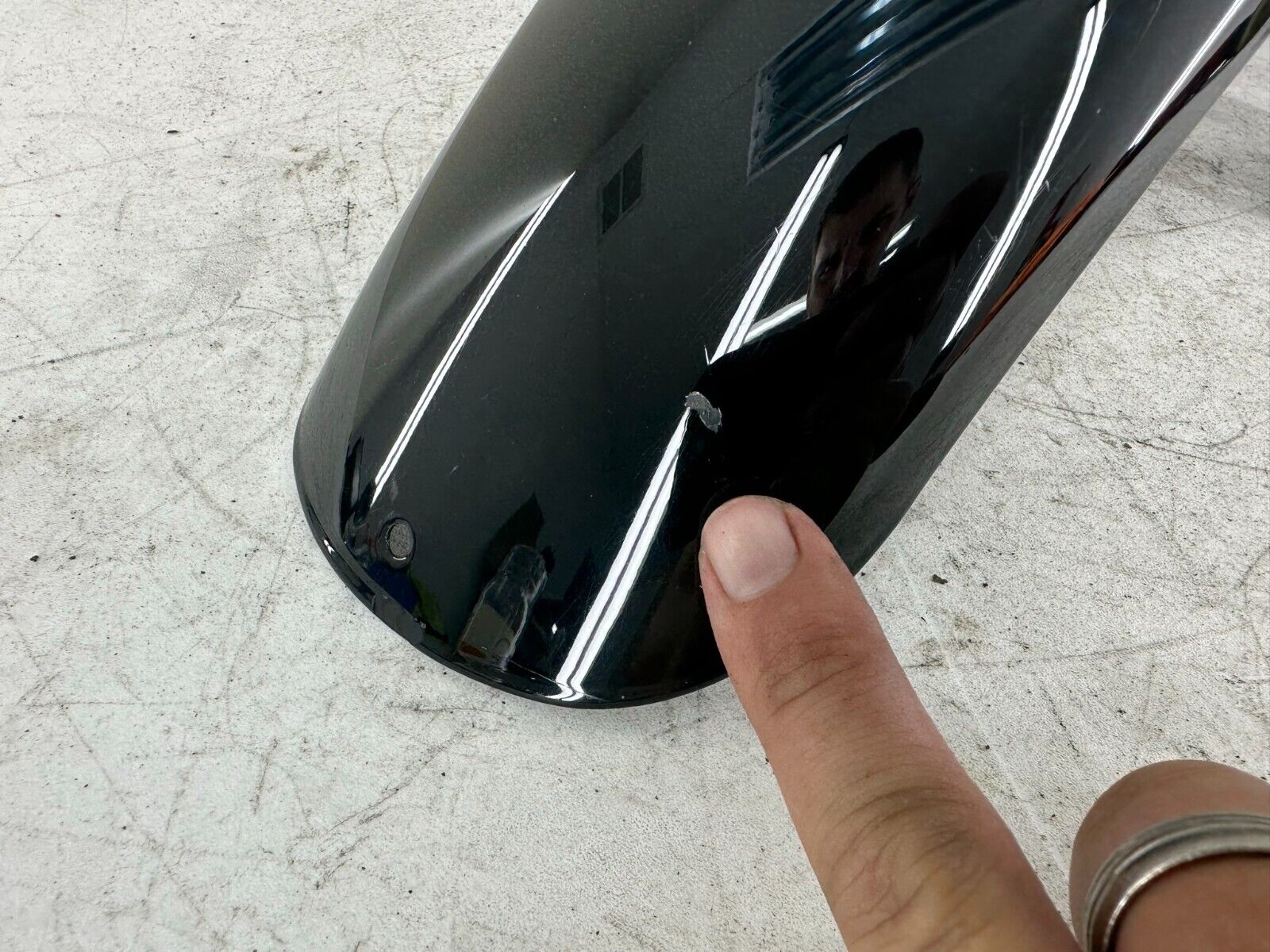 1999 HARLEY DAVIDSON DYNA SPORTSTER FRONT FENDER VIVID BLACK