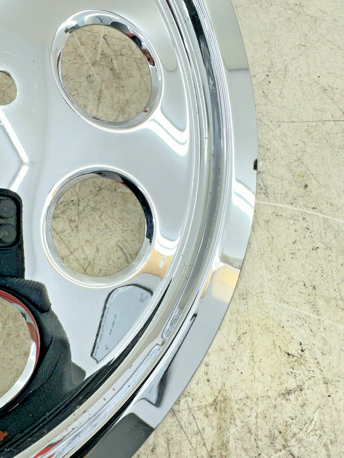 2002 HARLEY DYNA LOW RIDER Chrome Final Drive Pulley Sprocket Gear Cover