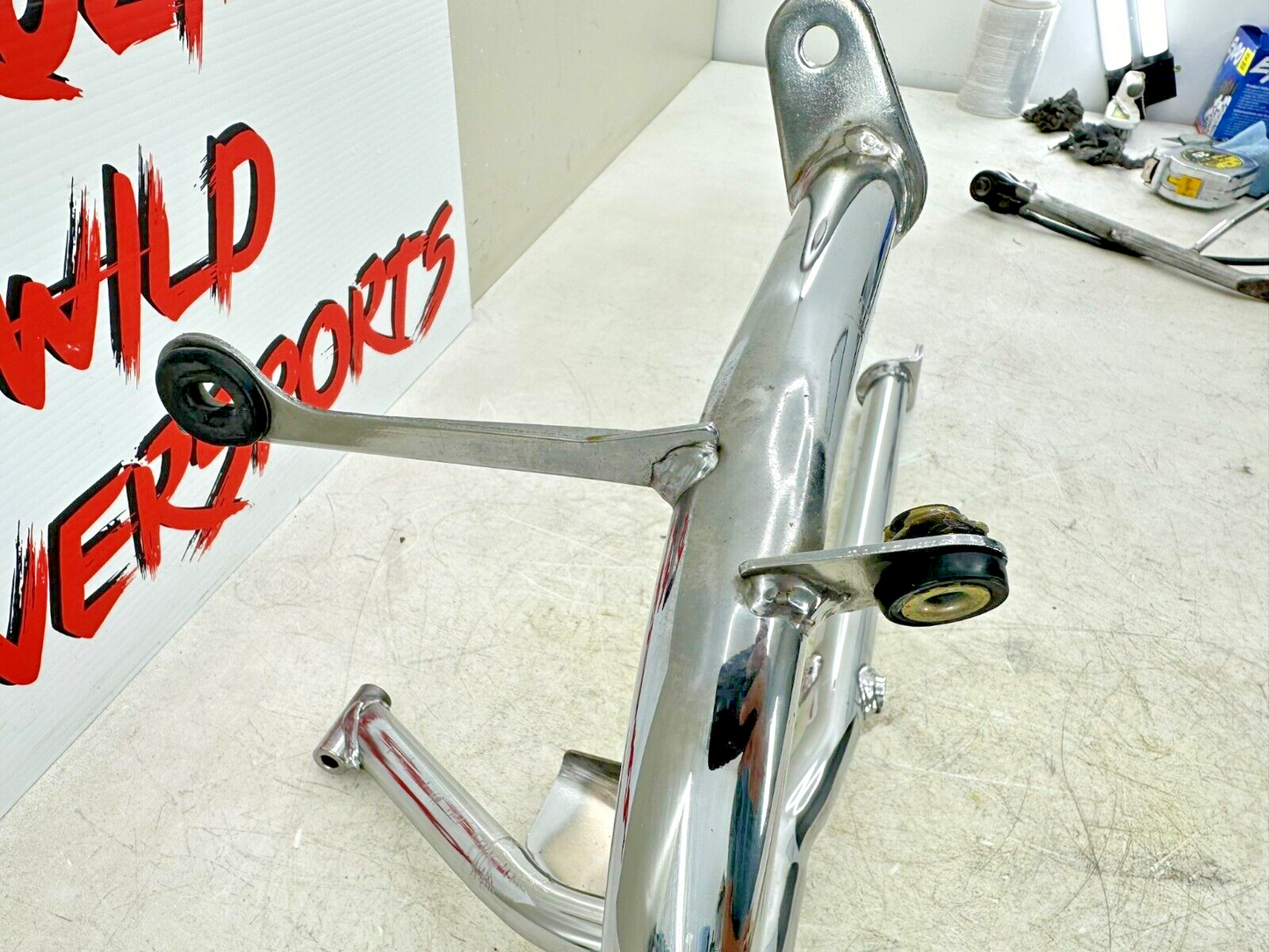 1999 HONDA VALKYRIE INTERSTATE Chrome Right Engine Motor Crash Pod MTG Bar