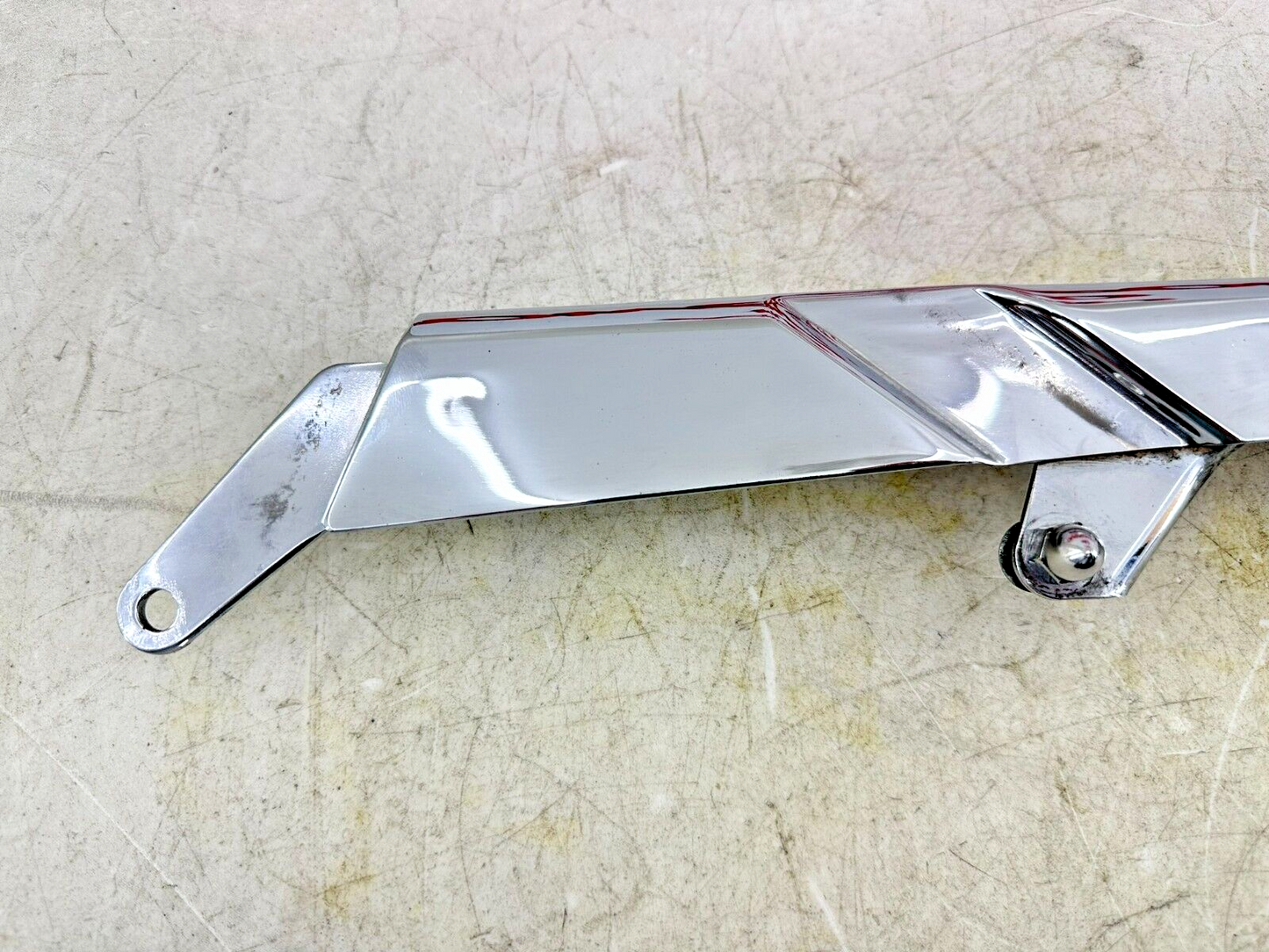 1999 HARLEY SOFTAIL Chrome Upper Belt Cover Guard + Plastic Cover