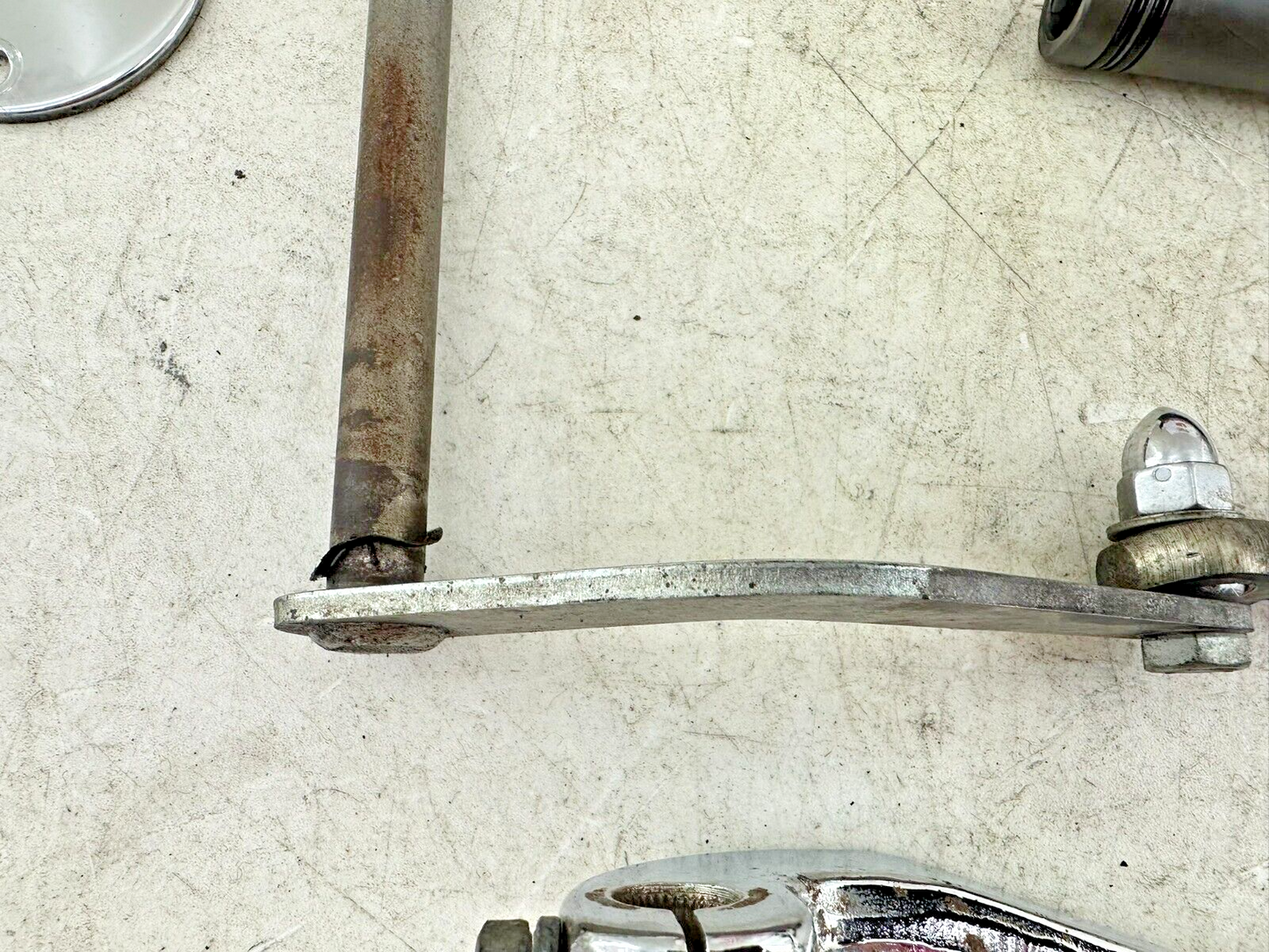 2002 HARLEY DYNA LOW RIDER OEM HD Mid Controls Shift Lever Brake Pedal + Linkage
